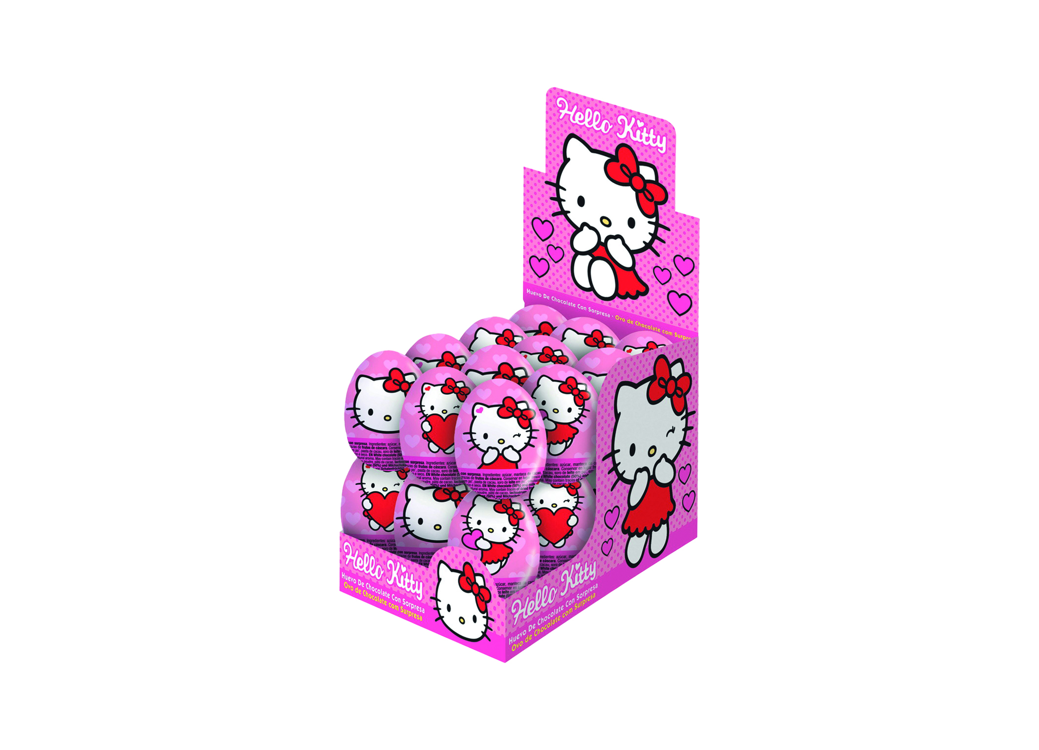 (Bild für) Hello Kitty Schoko Überraschungsei 20g 24