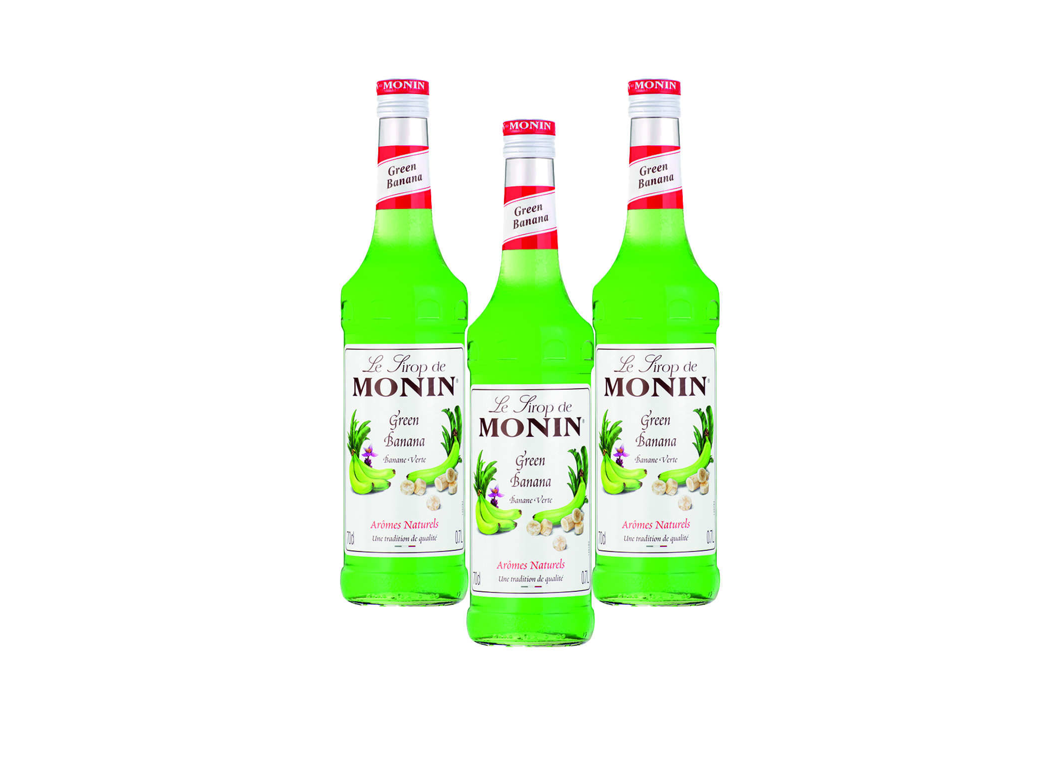 (Bild für) Monin Sirup Banane grün 0,7L 6