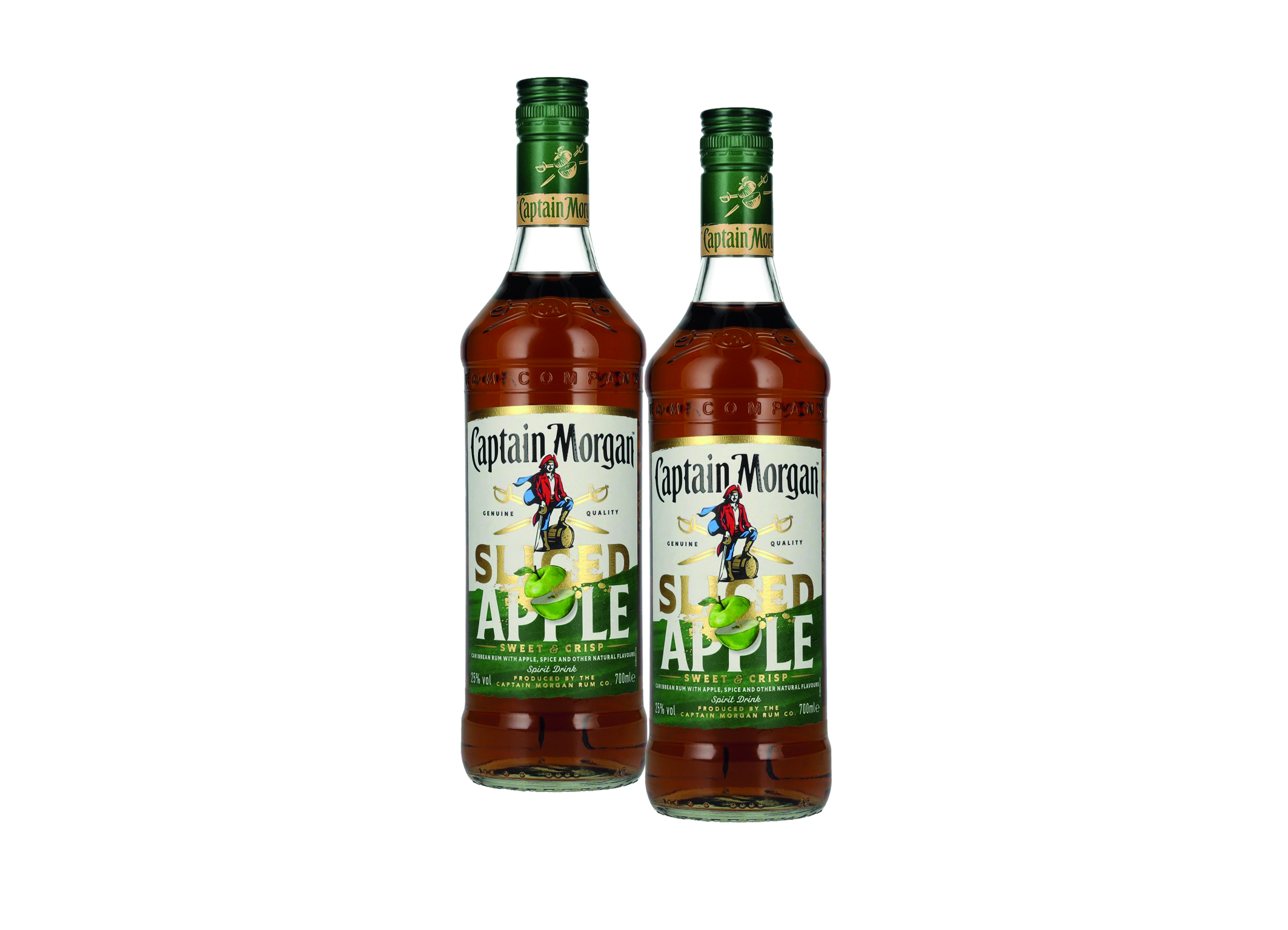 (Bild für) Captain Morgan Sliced Apple 0,7L 25% 6