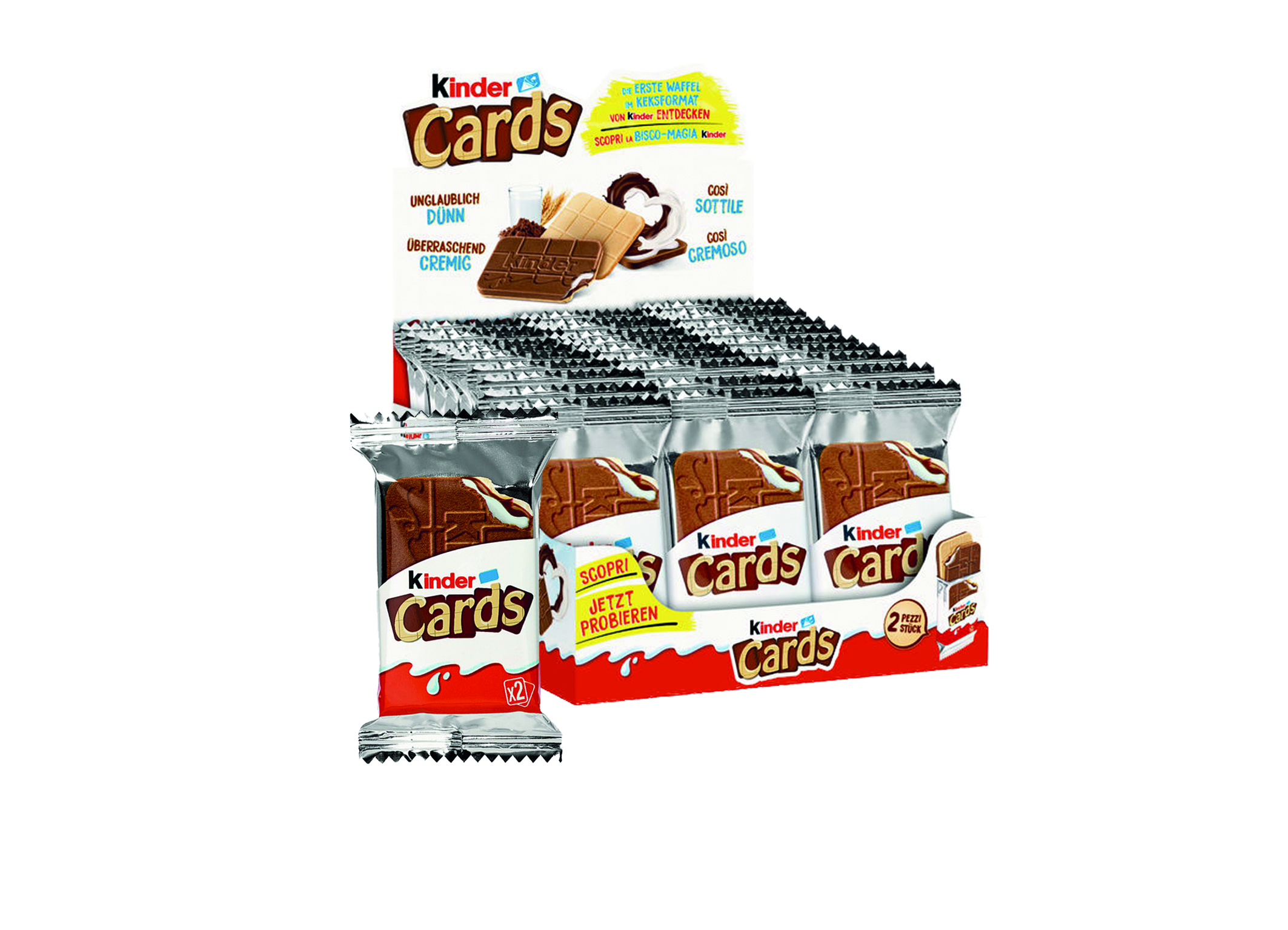 (Bild für) Ferrero Kinder Cards 27g 30