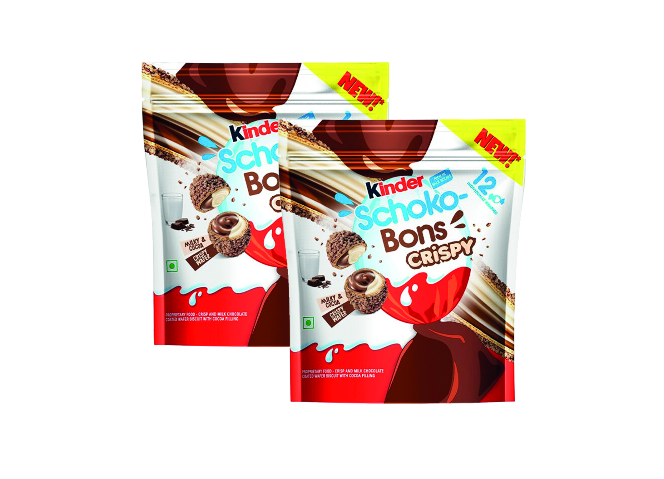 (Bild für) Kinder Schoko Bons Crispy 67,2g 1