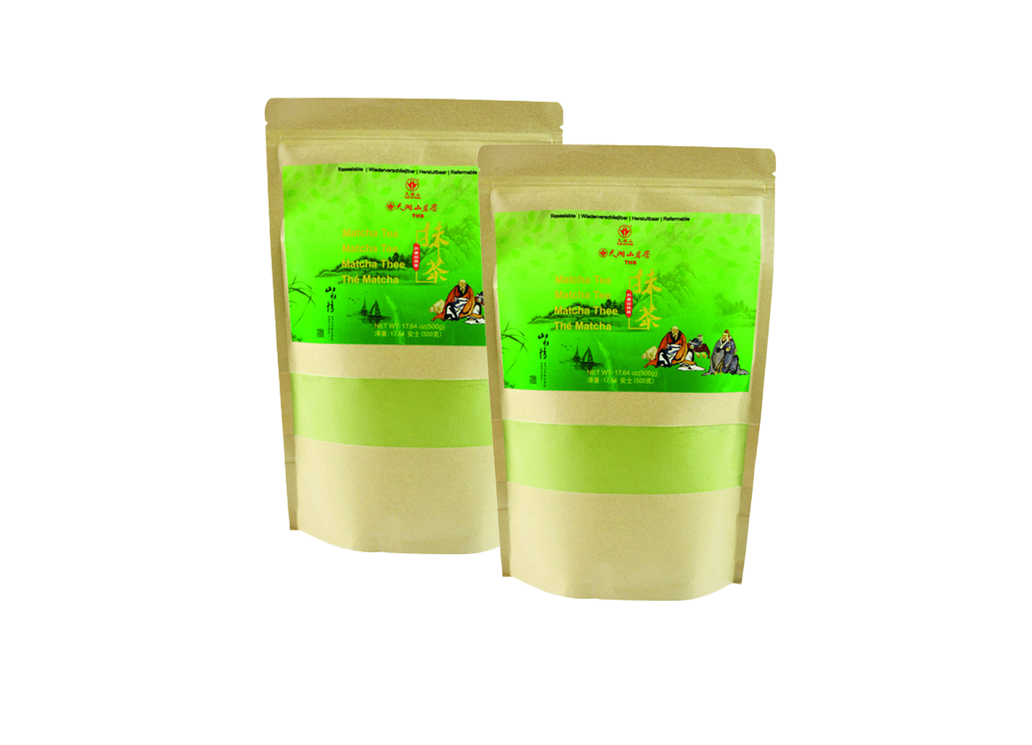 (Bild für) Tian Hu Shan Matcha Grüntee 500g 12