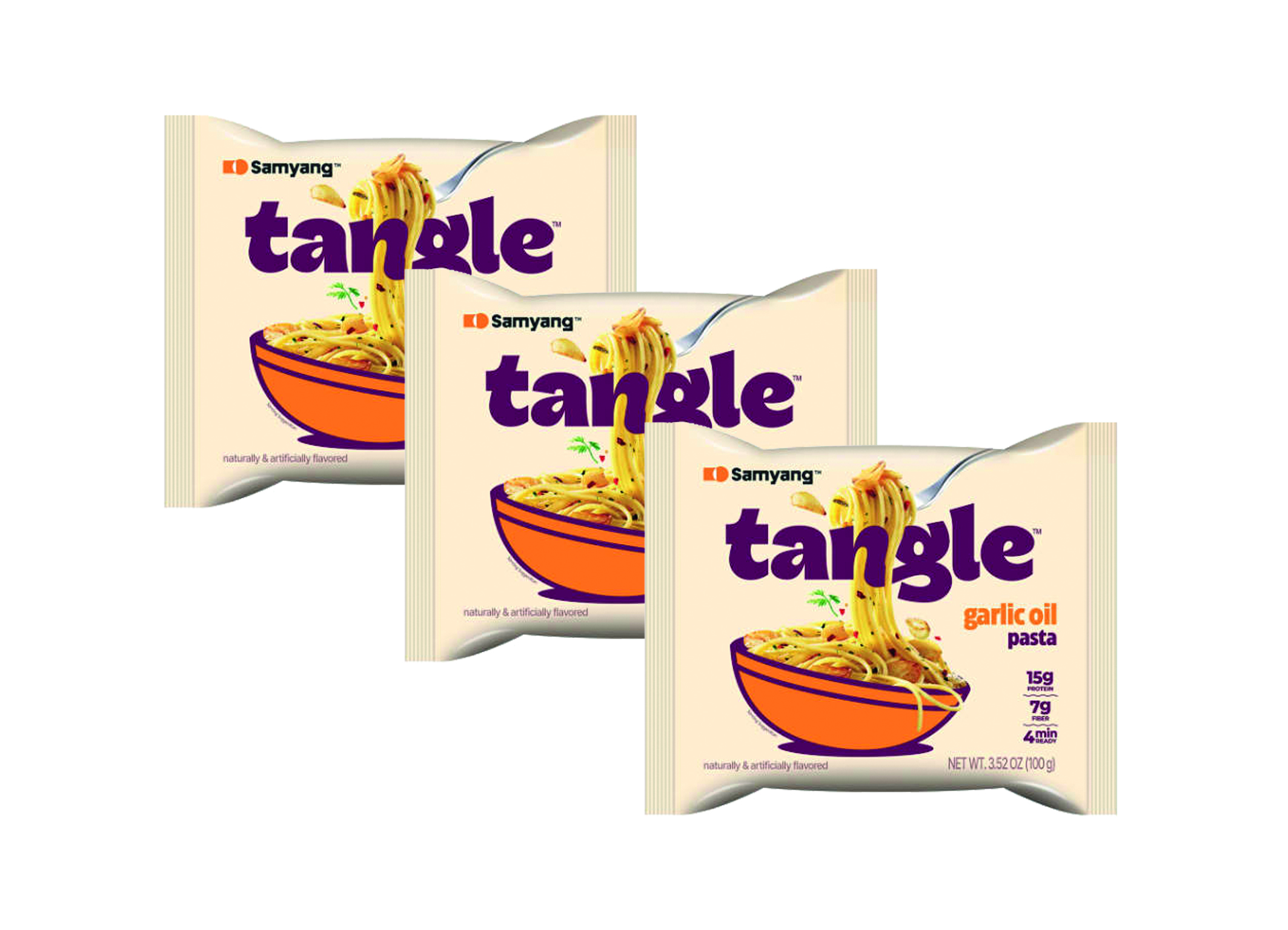 (Bild für) Samyang Tangle Garlic Oil Pasta 100g 20