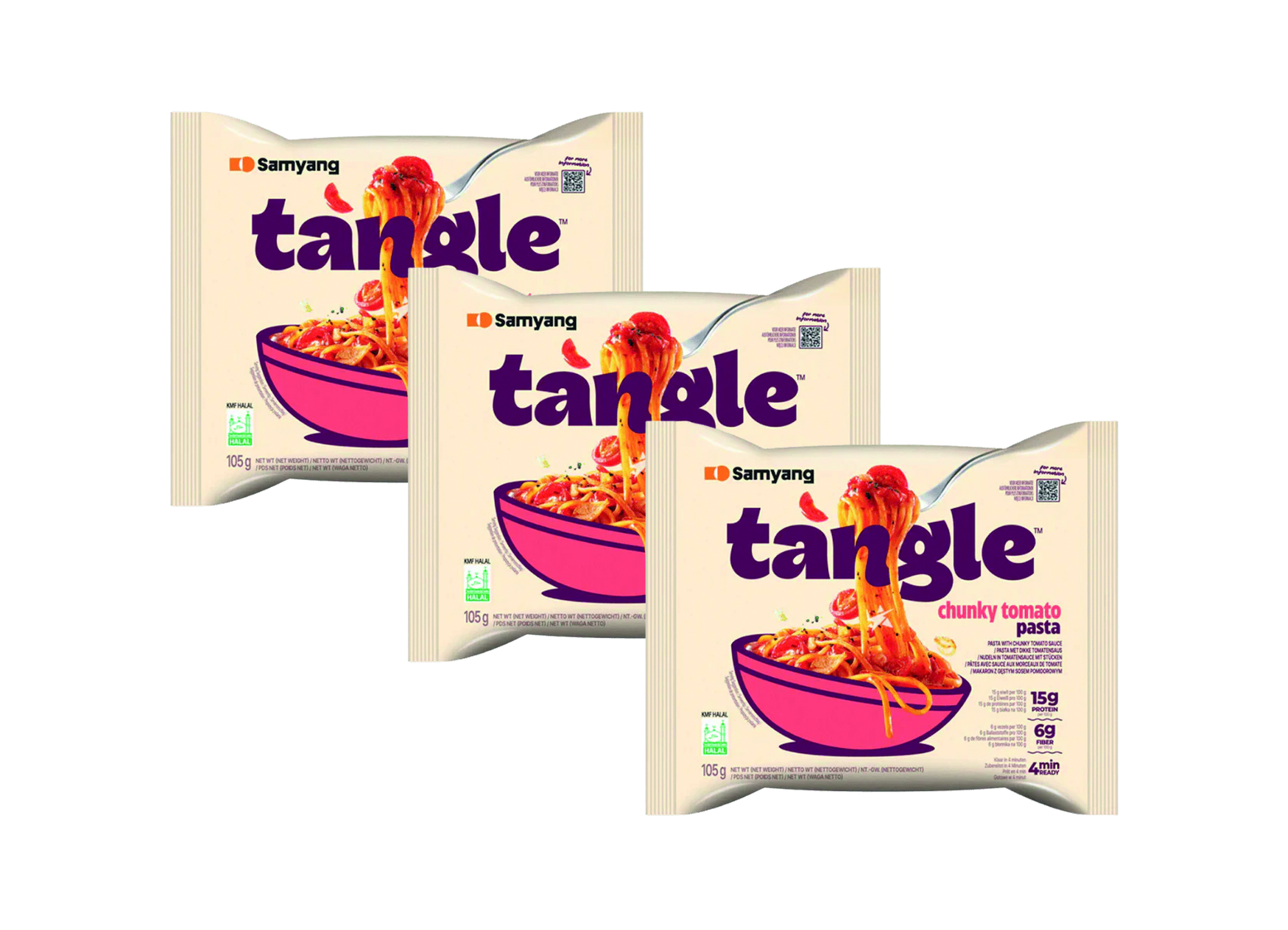 (Bild für) Samyang Tangle Chunky Tomato Pasta 105g 20