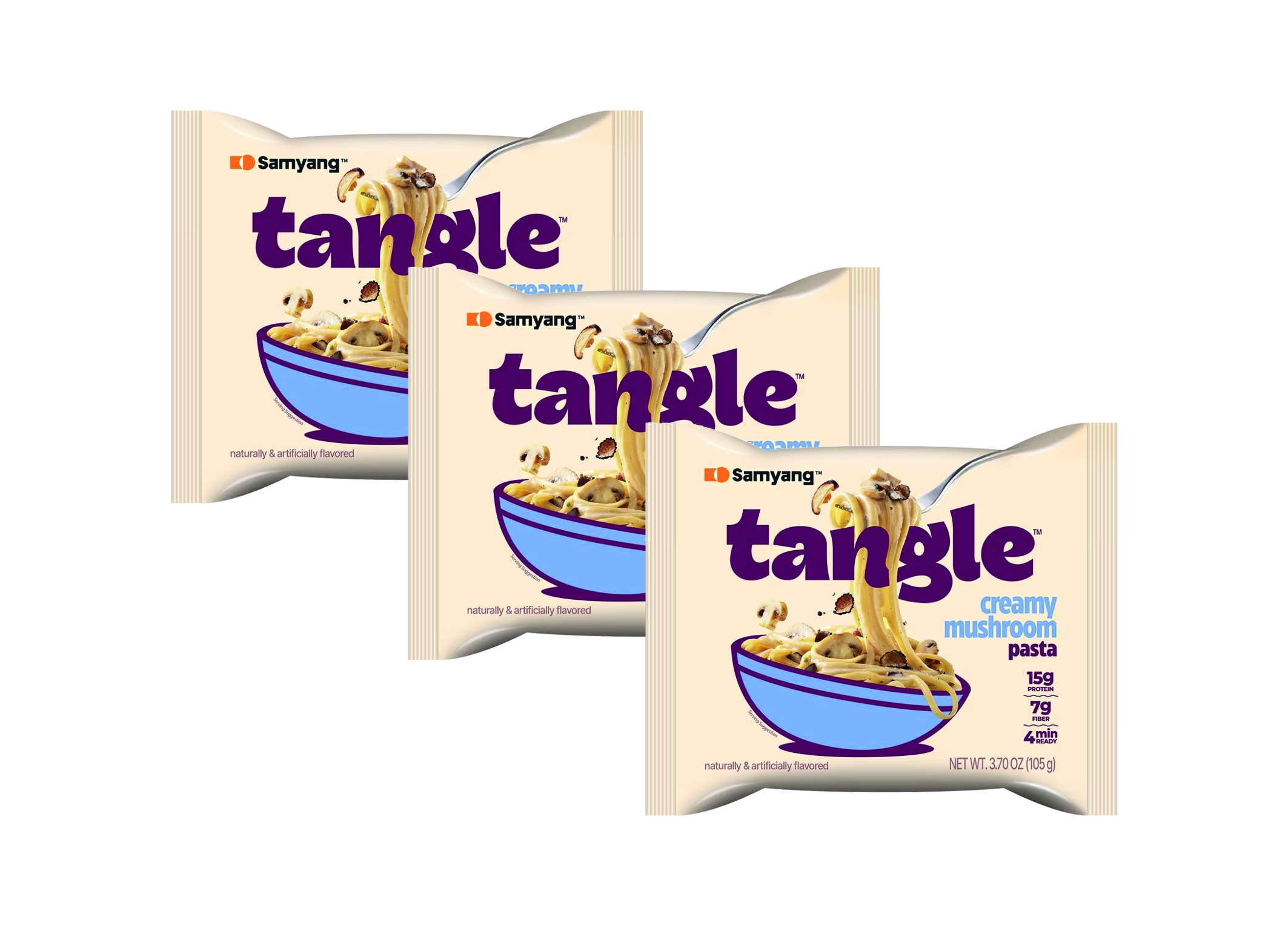 (Bild für) Samyang Tangle Creamy Mushroom Pasta 105g 20