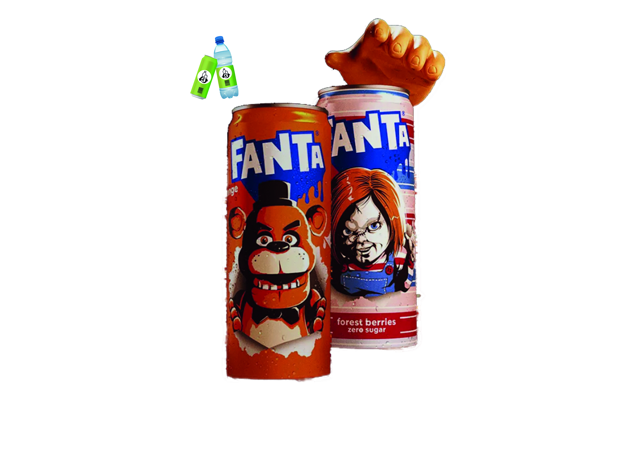 (Bild für) Fanta Halloween Edition 0,33L DS EWP 24