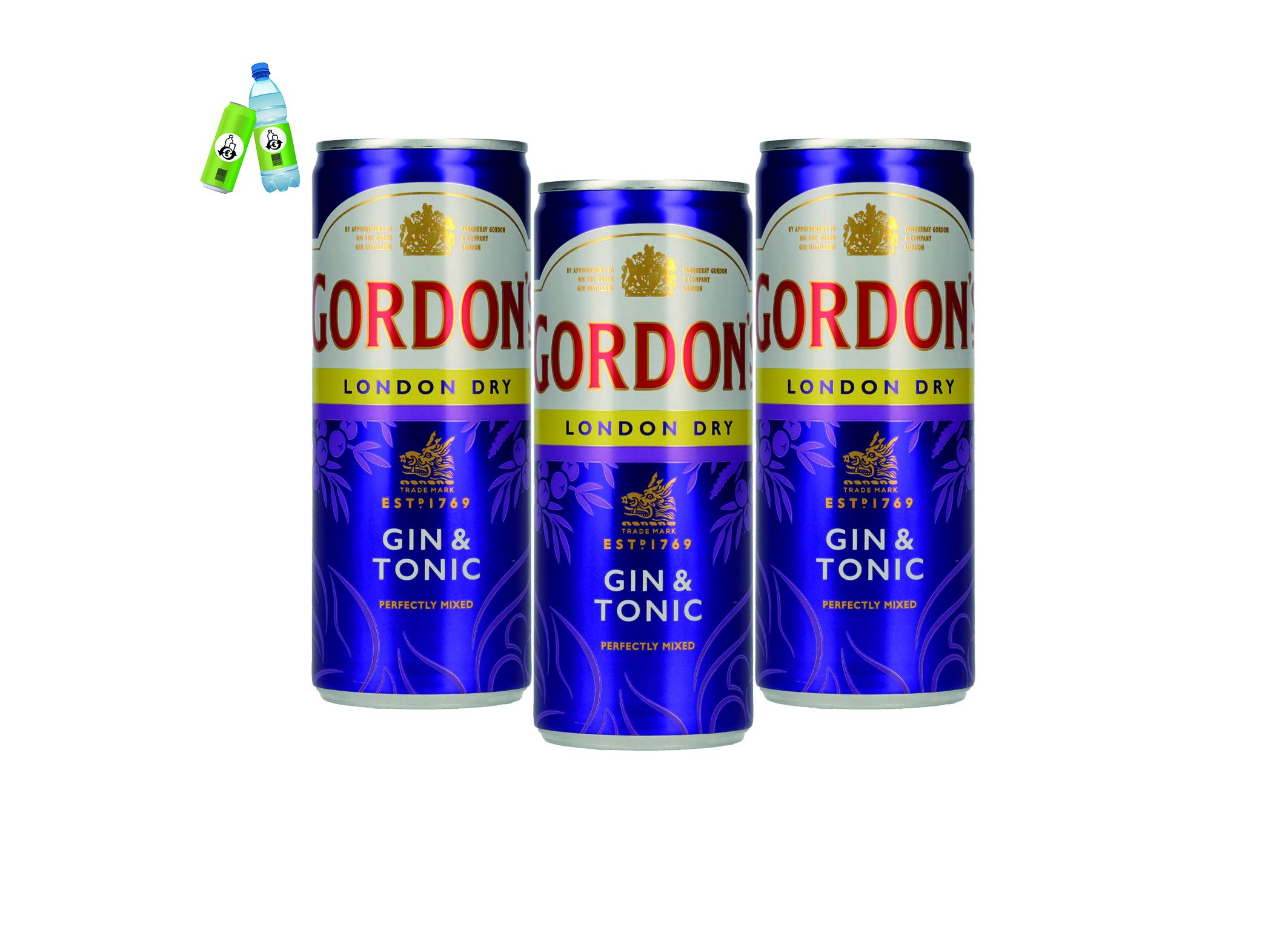 (Bild für) Gordon´s Gin & Tonic 0,25L DS EWP 12