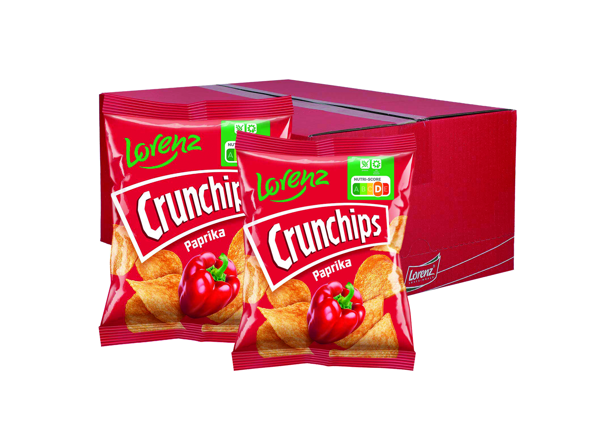(Bild für) Lorenz Crunchips Paprika 50g 16