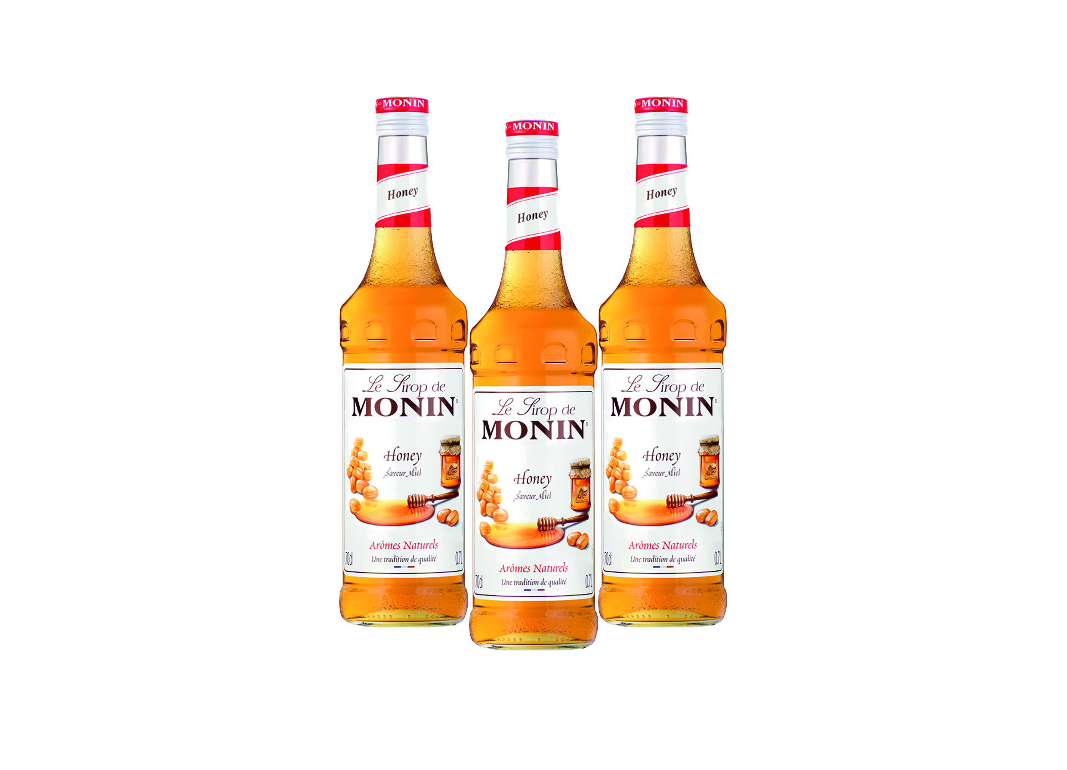 (Bild für) Monin Sirup Honig 0,7L 1
