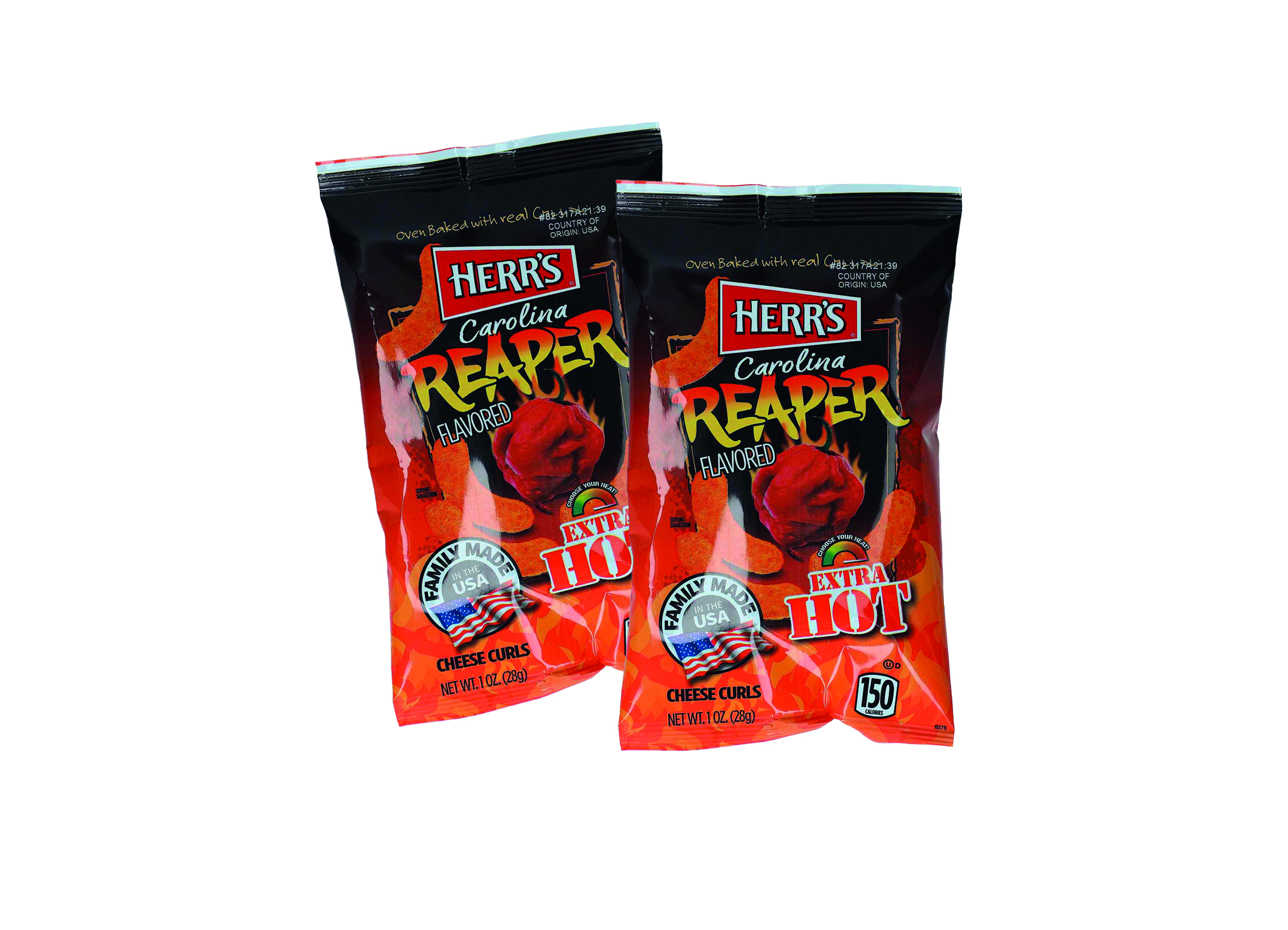 (Bild für) Herr´s Carolina Reaper Cheese Curls 28g 42