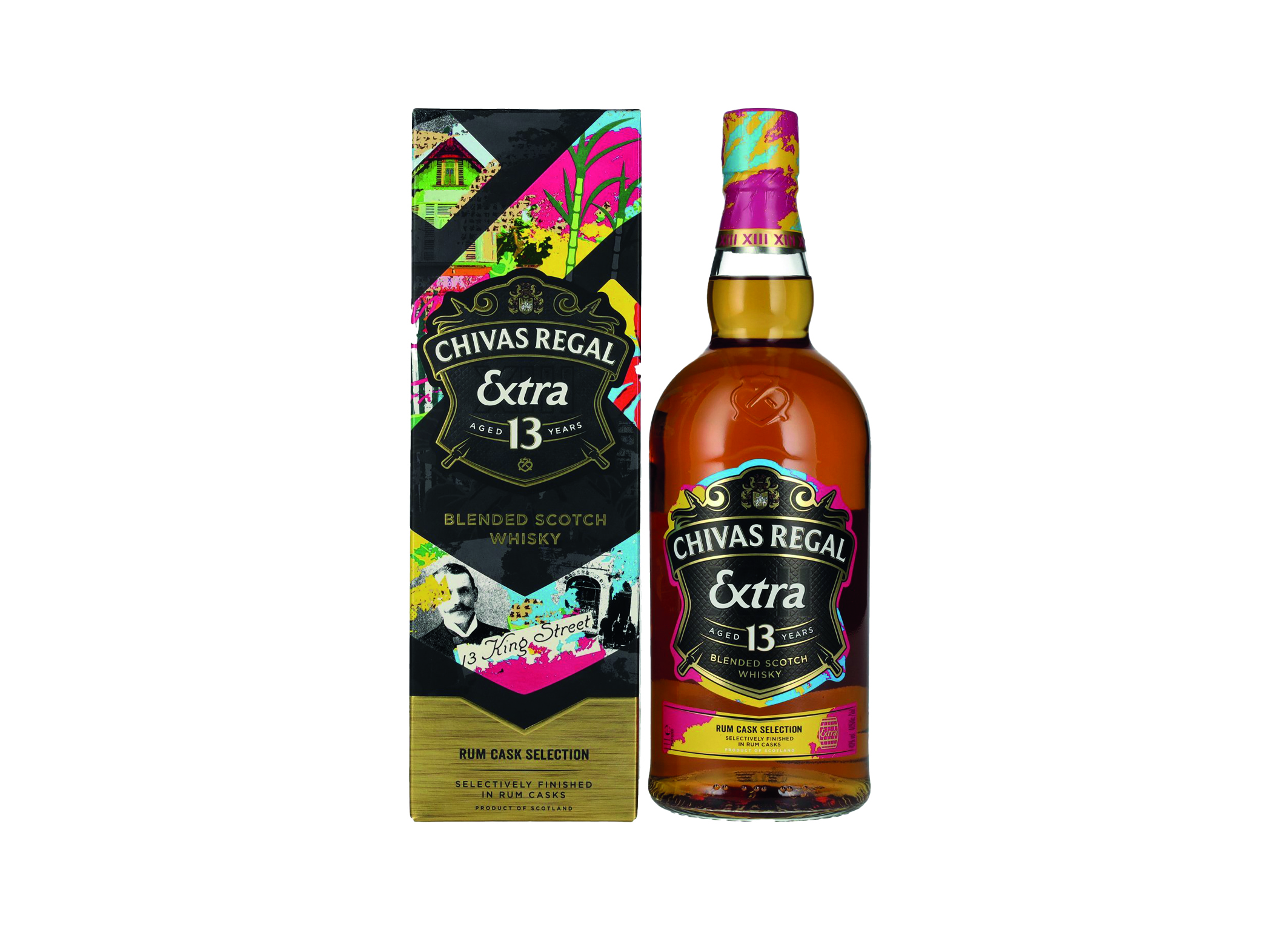 (Bild für) Chivas Regal 13 YO Rum Cask 1L 40% 6