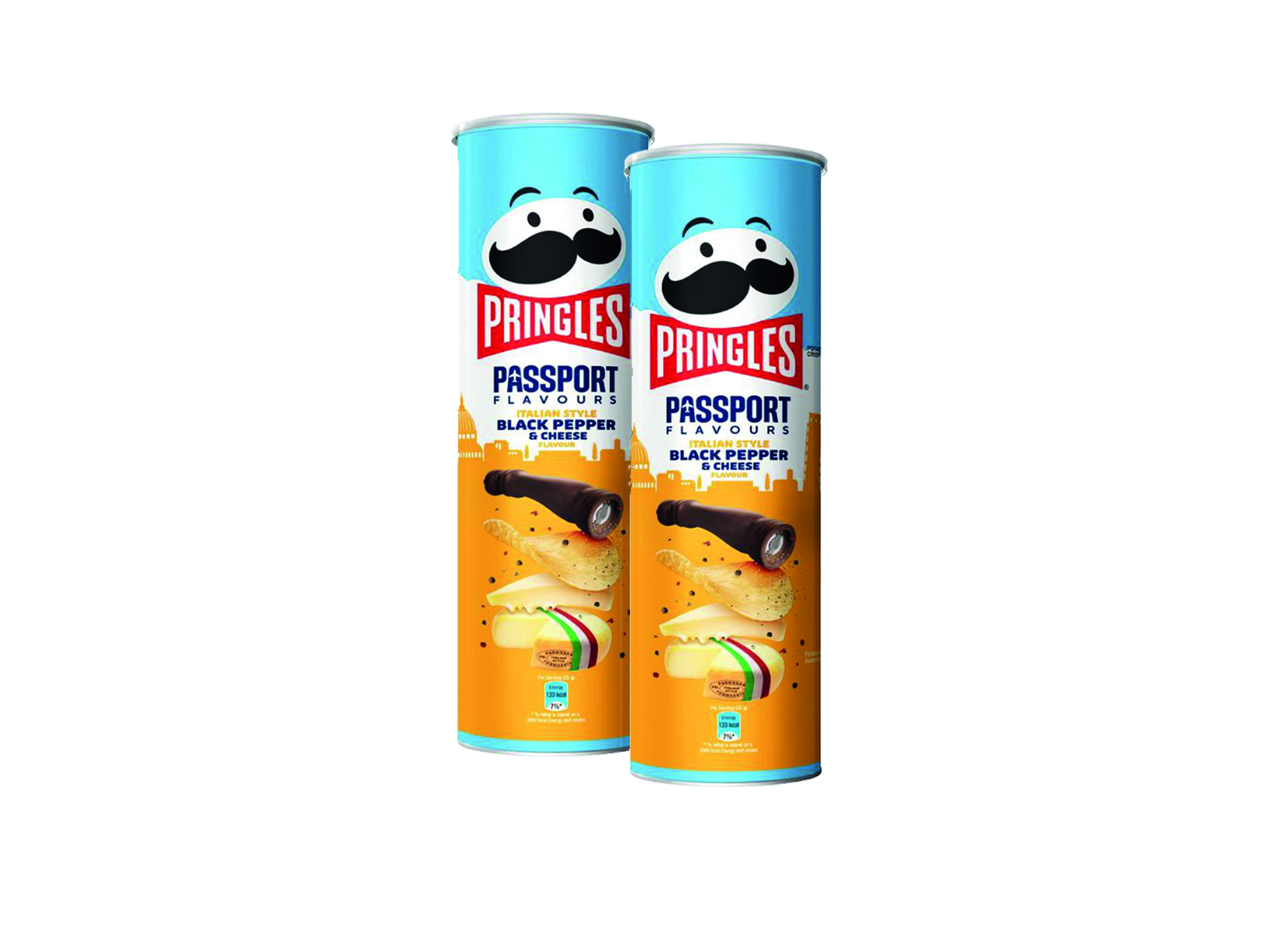 (Bild für) Pringles Italian Black Pepper & Parmesan 110g 20
