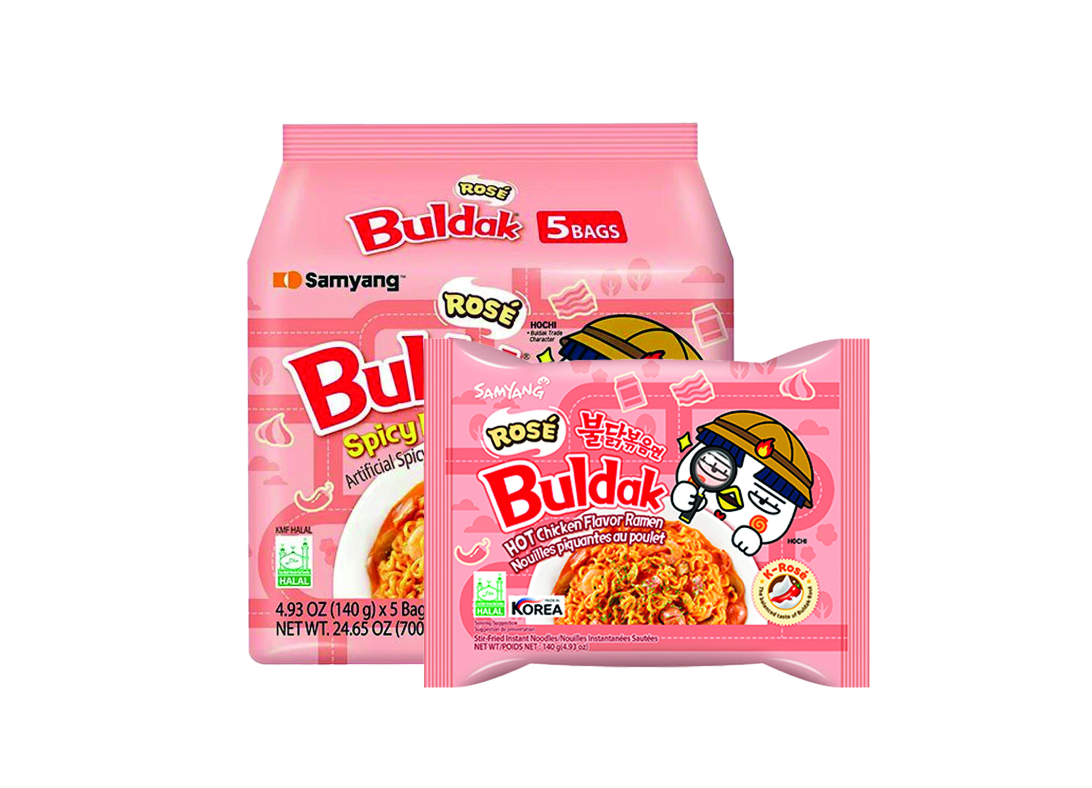 (Bild für) Samyang Buldak Rosé 140g 40