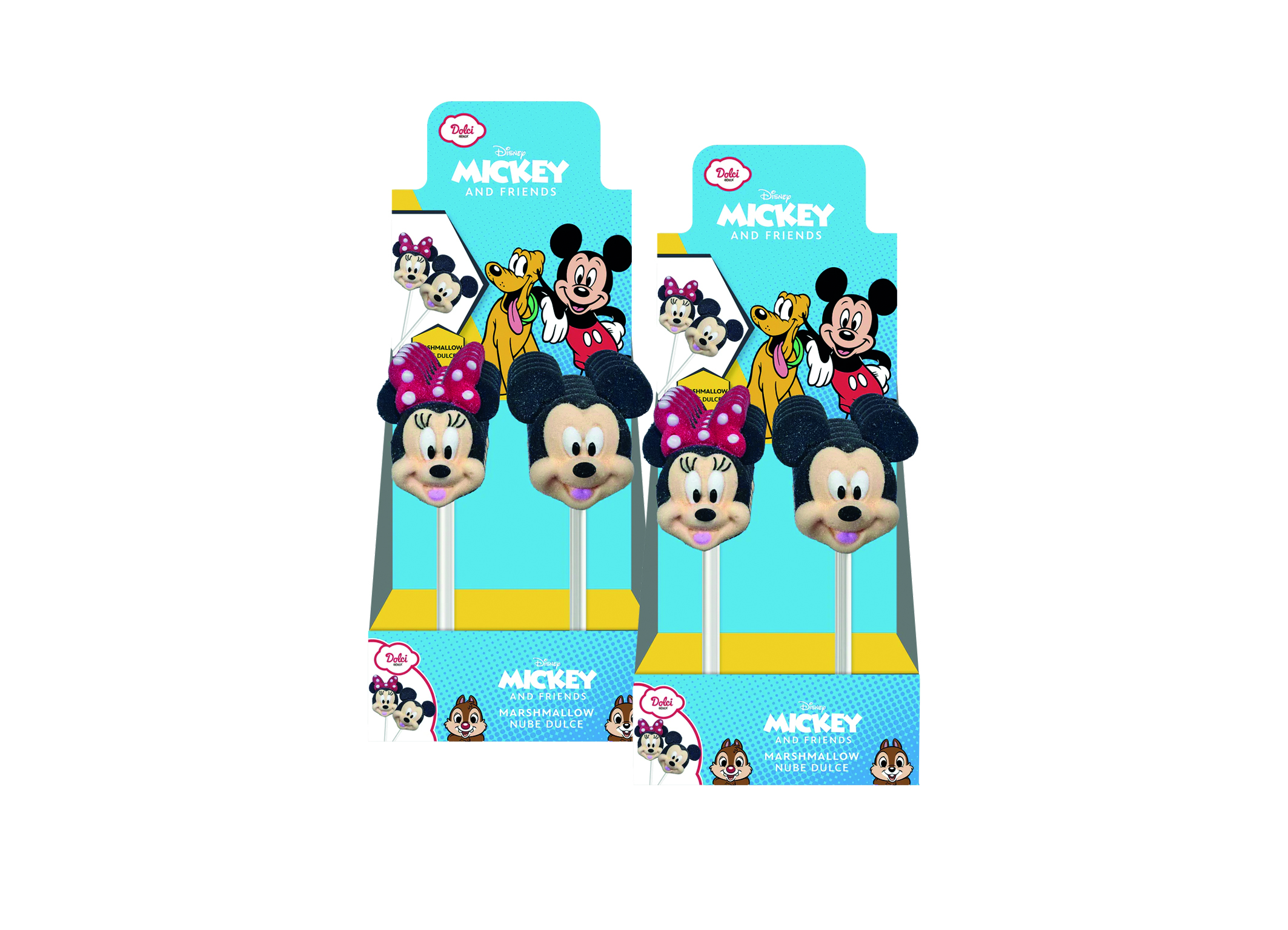 (Bild für) Mickey & Minnie Marshmallows Lollipop 30g 18