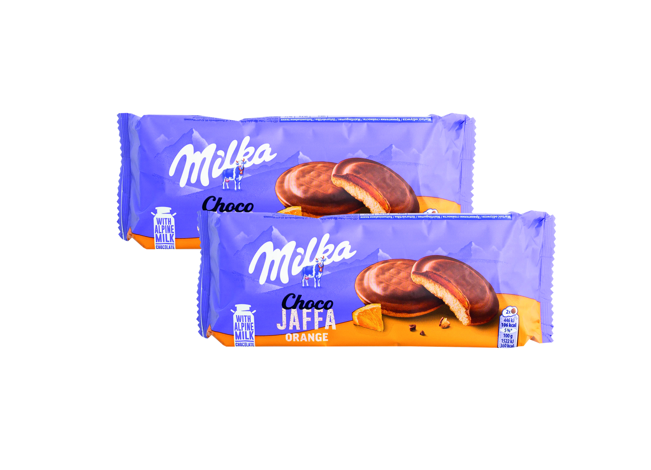(Bild für) Milka Kekse Jaffa Orange 147g 24