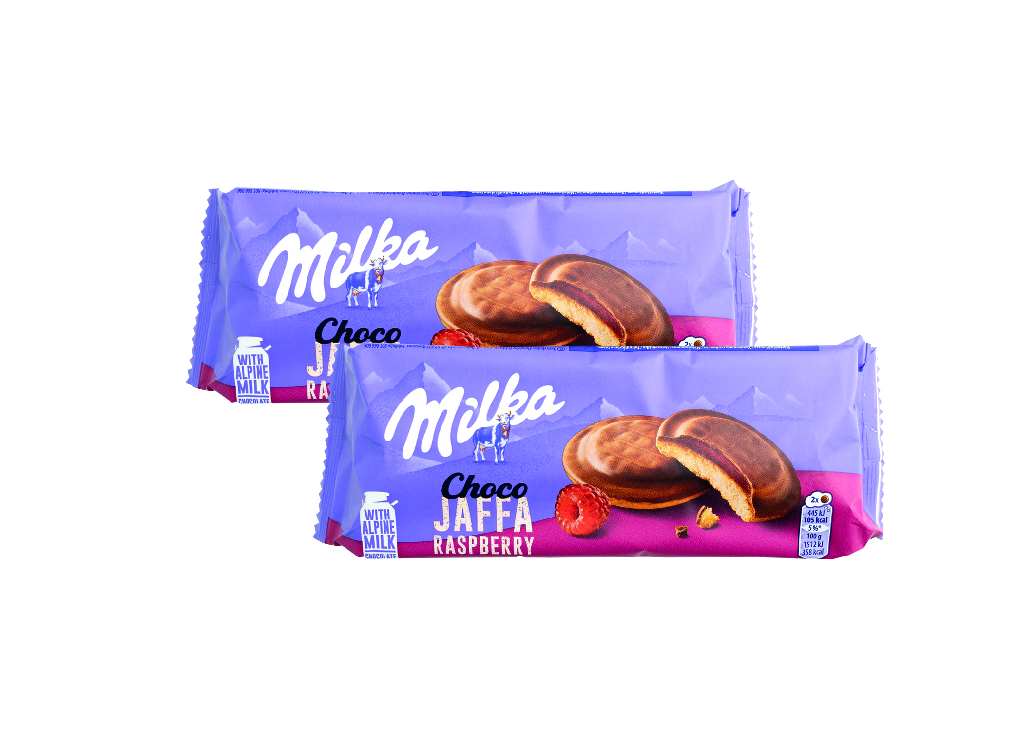 (Bild für) Milka Kekse Jaffa Himbeere 147g 24