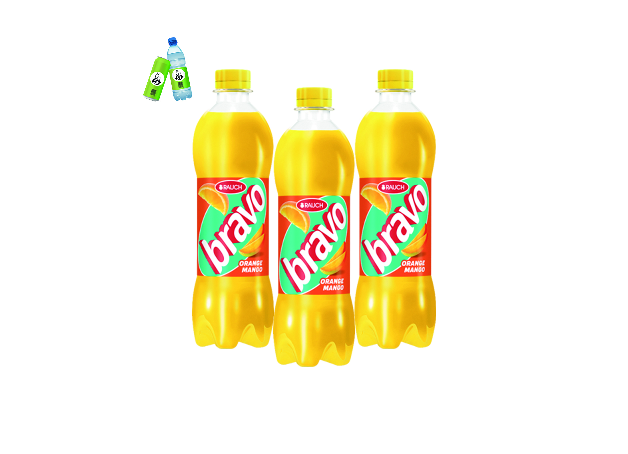 (Bild für) Bravo Orange Mango 0,5L PET EWP 12