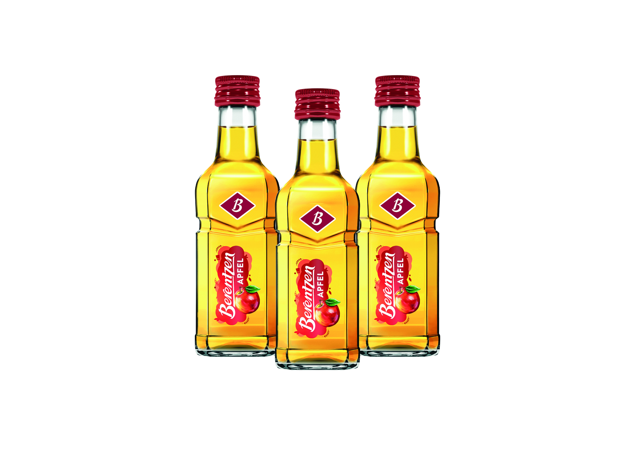 (Bild für) Berentzen Apfel Likör 0,1L 18% 12