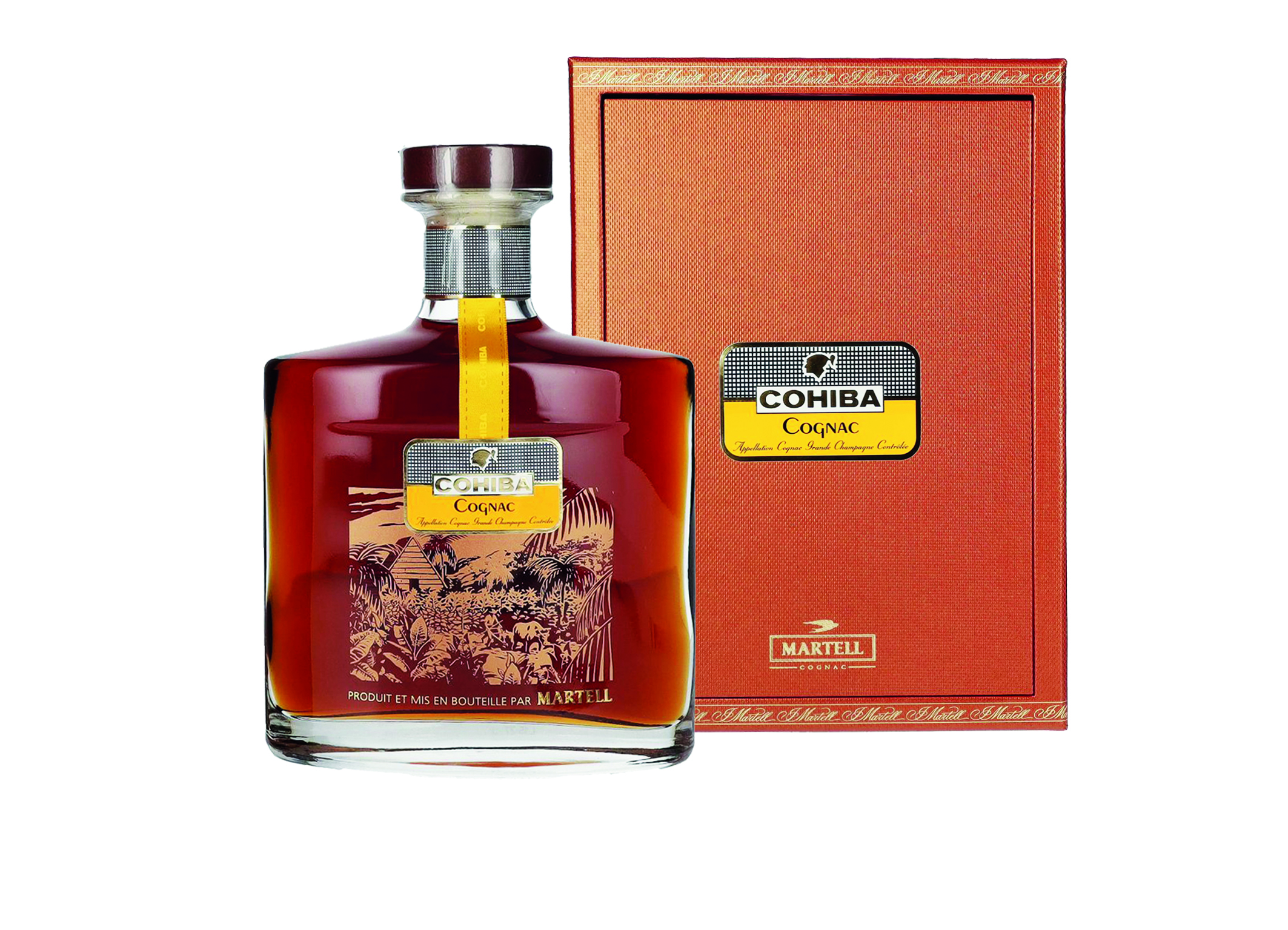 (Bild für) Martell Cohiba Grande Champagne Cognac 0,7L 43% 1