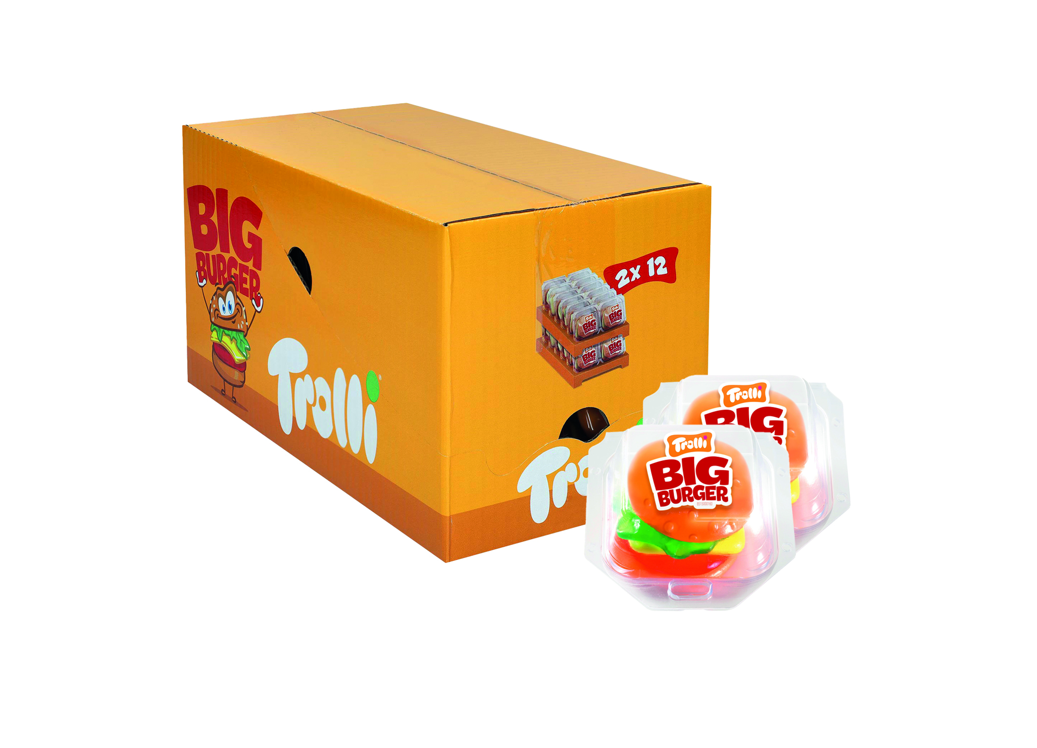 (Bild für) Trolli XXL Burger 50g 24