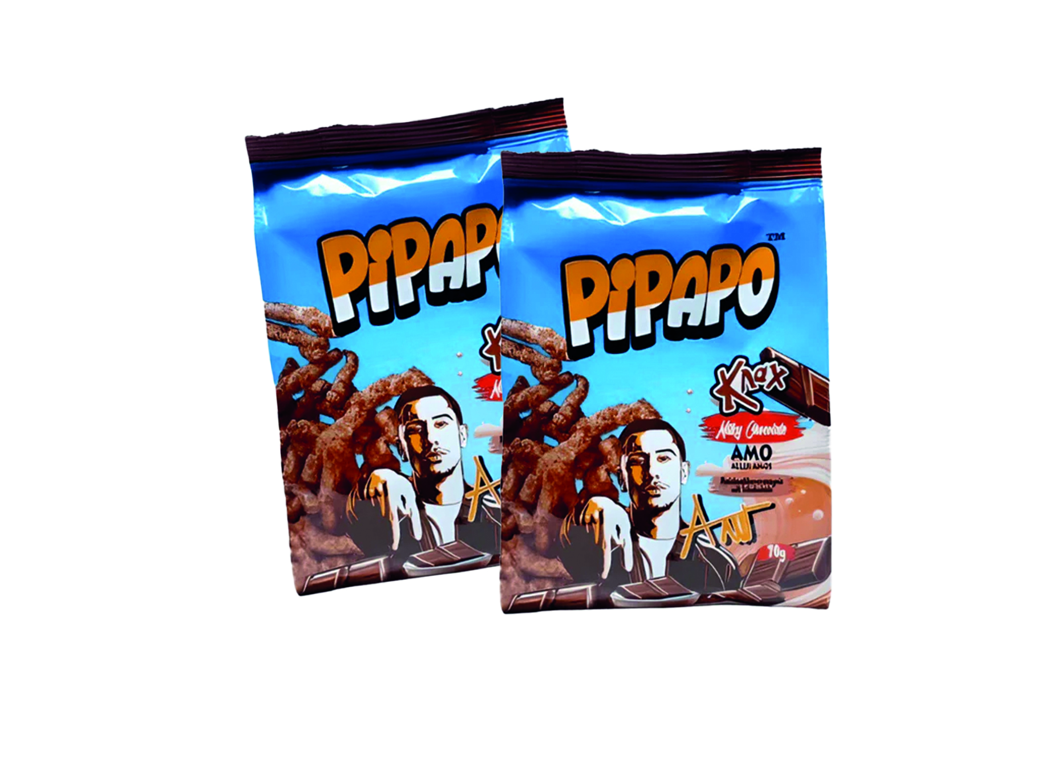 (Bild für) Pipapo Knax Chips Milky Chocolate 70g 24