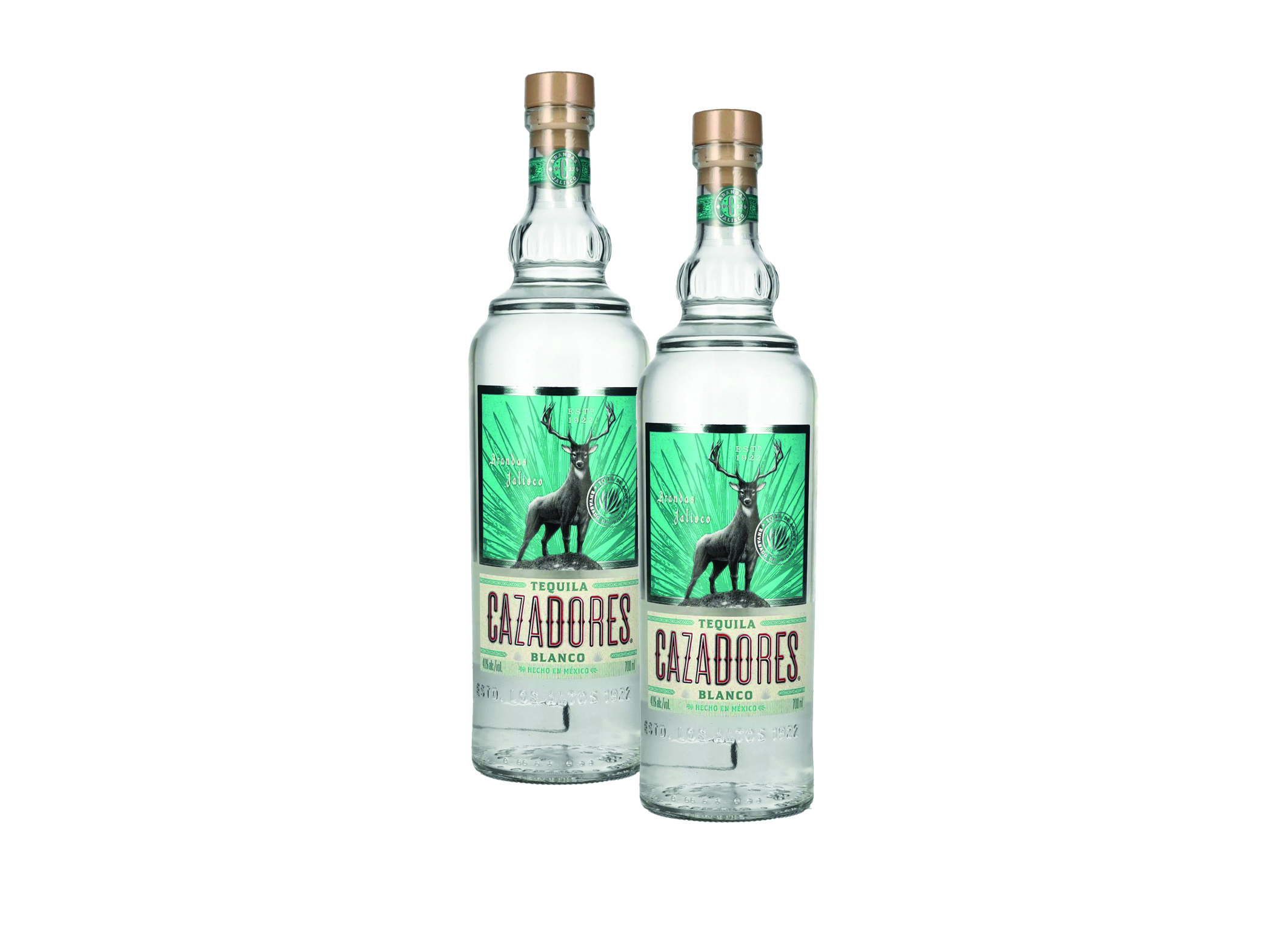 (Bild für) Cazadores Blanco Tequila 0,7L 40% 6