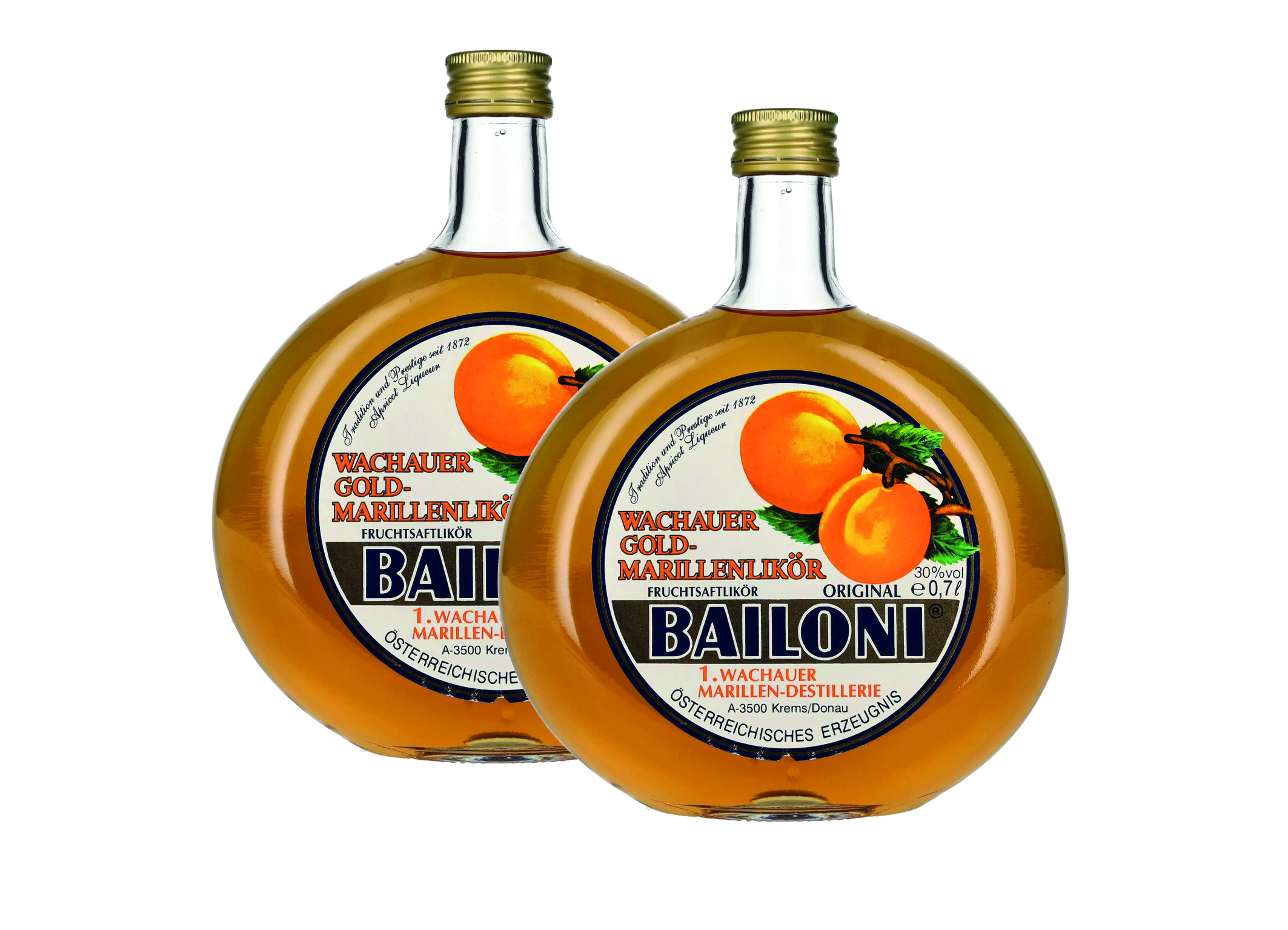 (Bild für) Bailoni Gold Marillenlikör 0,7L 30% 6