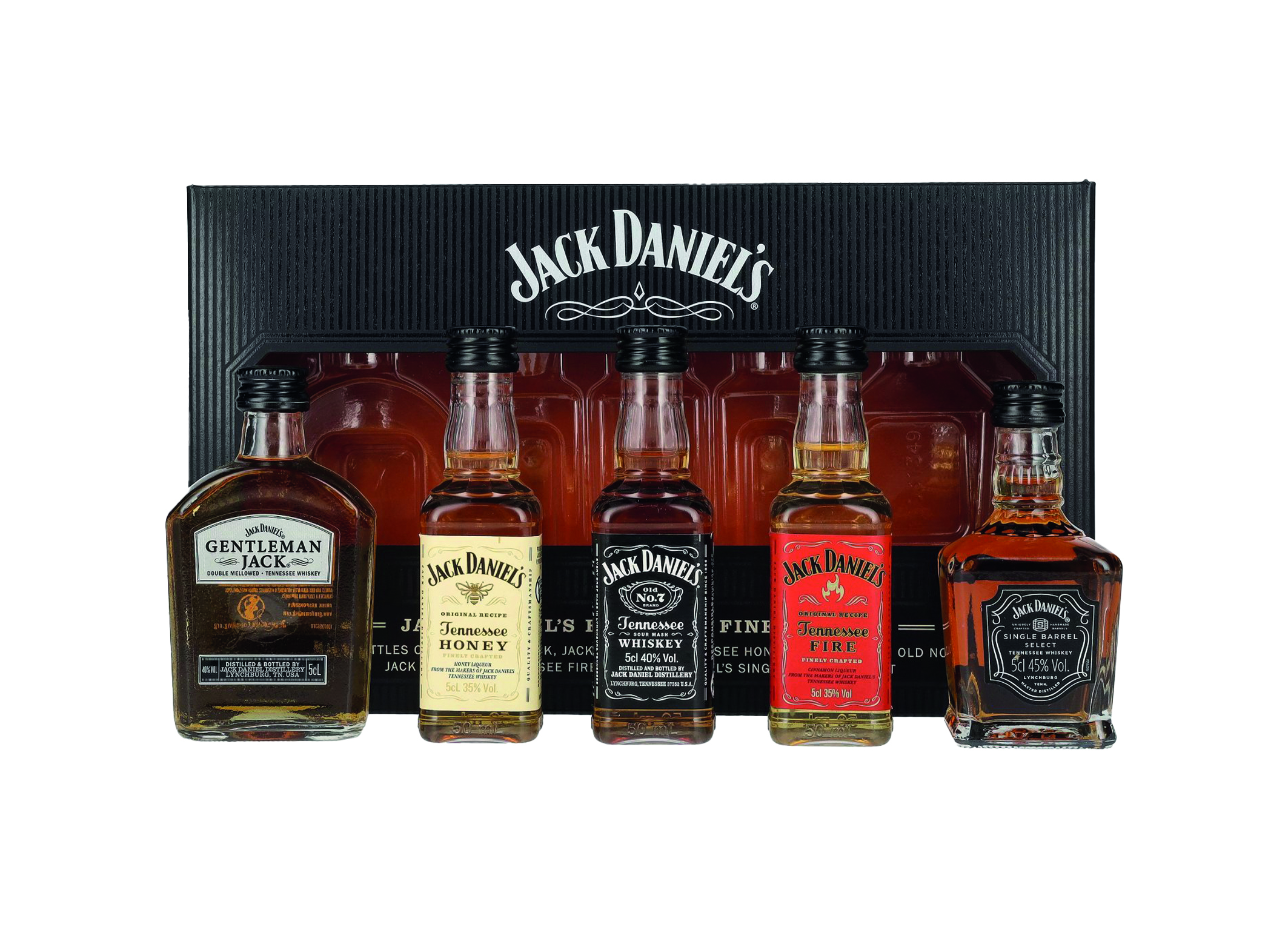 (Bild für) Jack Daniels Family Spirits 0,05L 39% 12x5