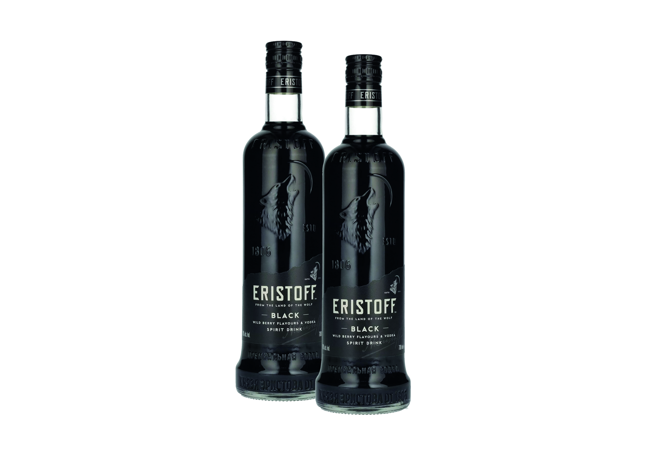 (Bild für) Eristoff Vodka Black 0,7L 18% 6