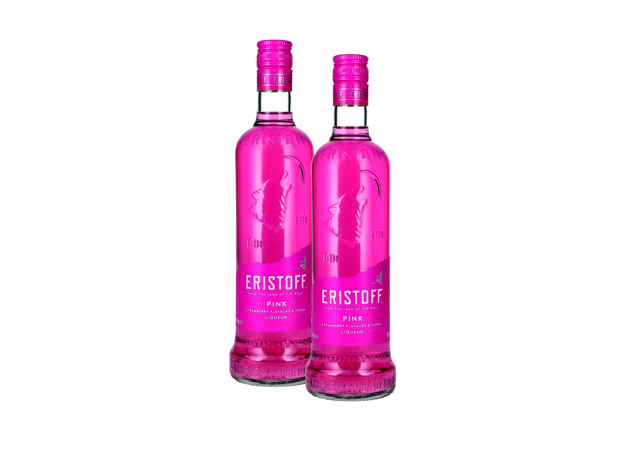 (Bild für) Eristoff Vodka Pink 0,7L 18% 1