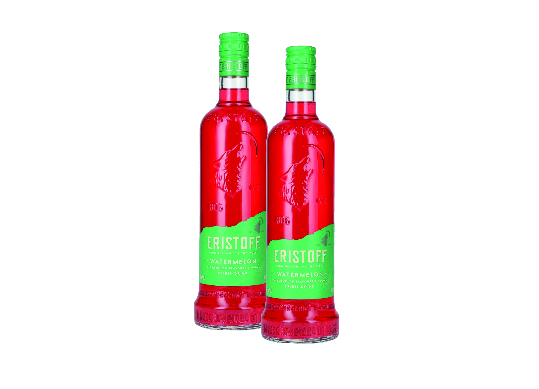 (Bild für) Eristoff Vodka Watermelon 0,7L 18% 1