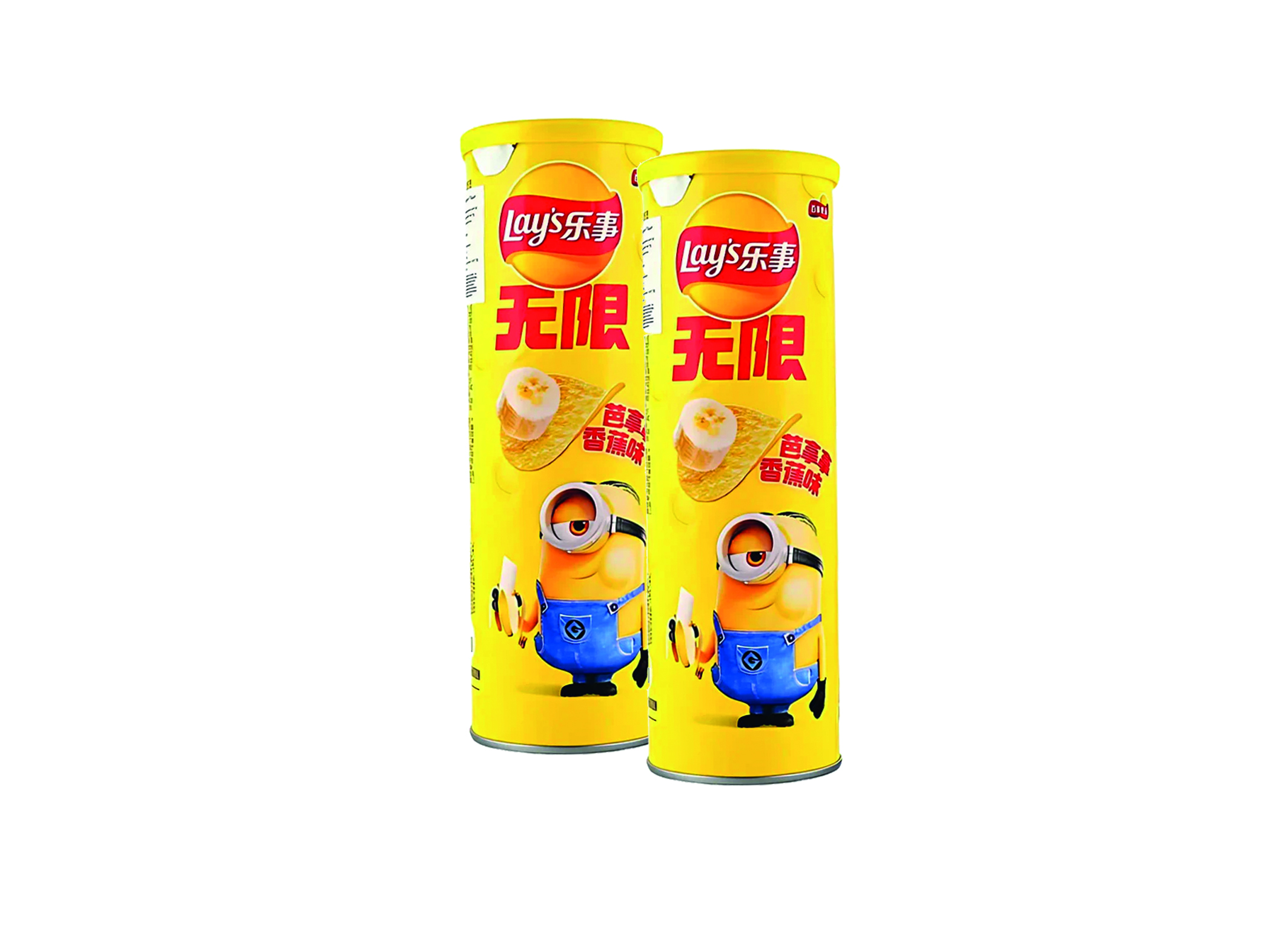 (Bild für) Lays & Minions Stax Banana 90g 24