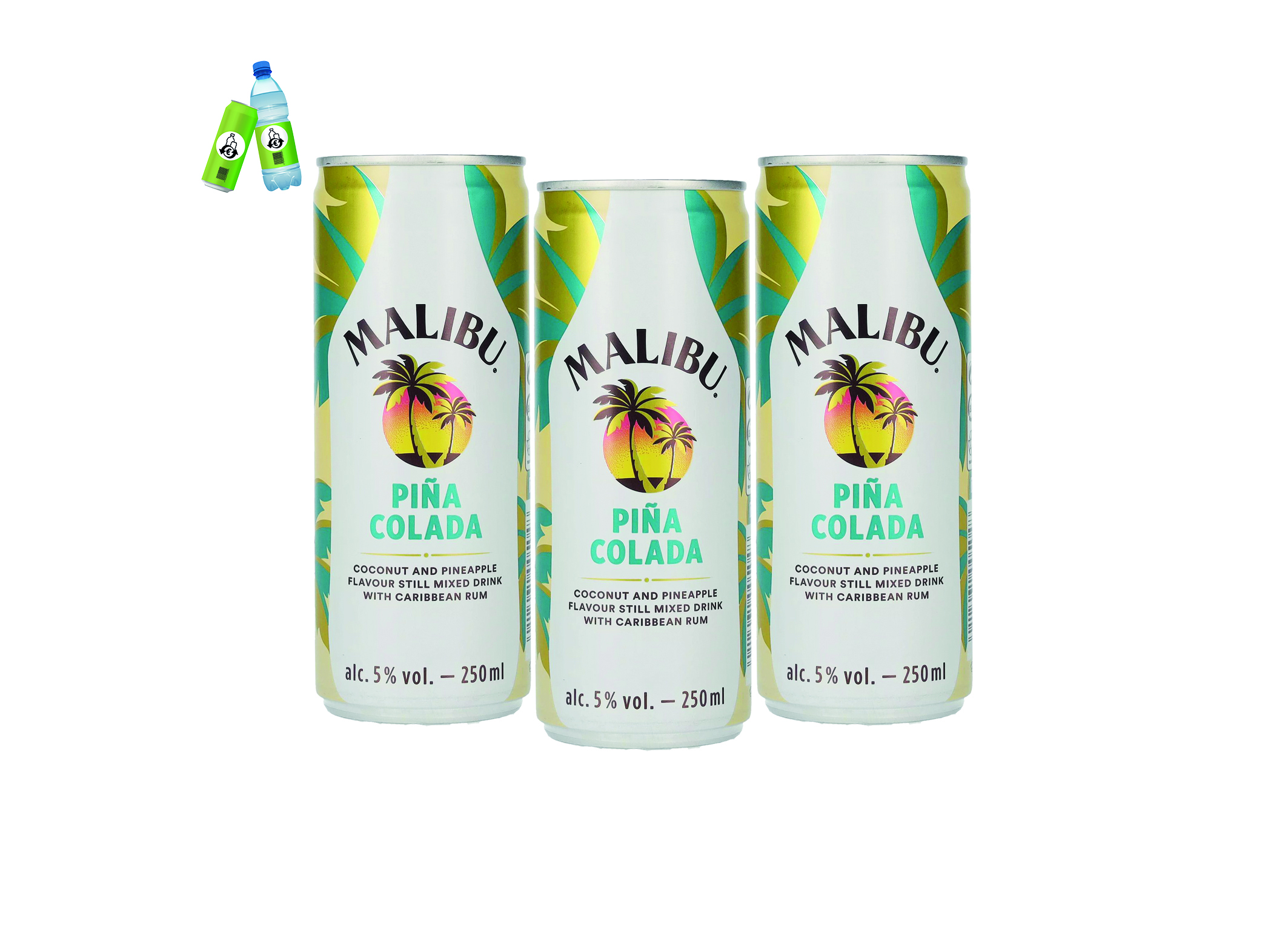 (Bild für) Malibu Pina Colada 0,25L DS EWP 12