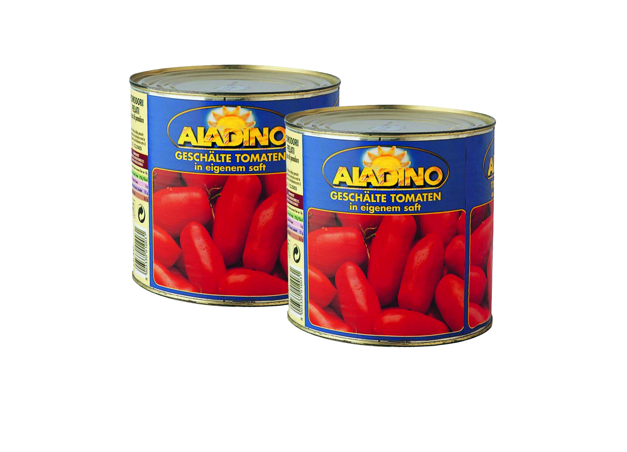 (Bild für) Aladino Geschälte Tomaten 2650ml 1