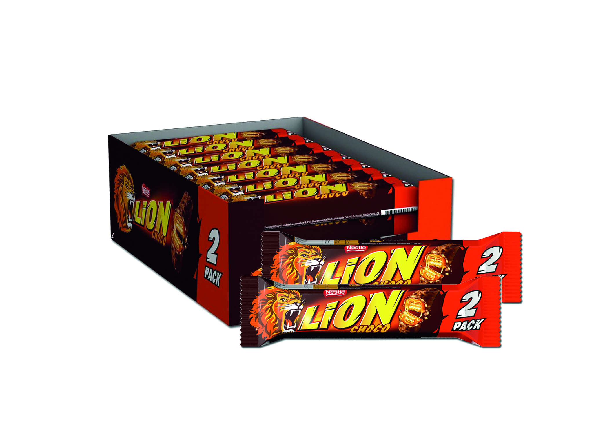 (Bild für) Nestle Lion Chocolate 2pack 60g 28