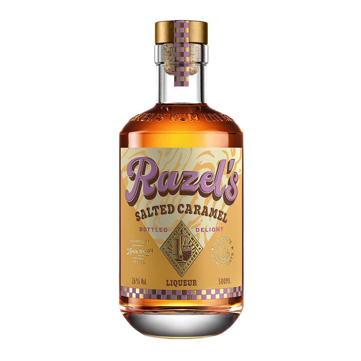 (Bild für) Razel´s Salted Caramel Liqueur 0,5L 26% 1