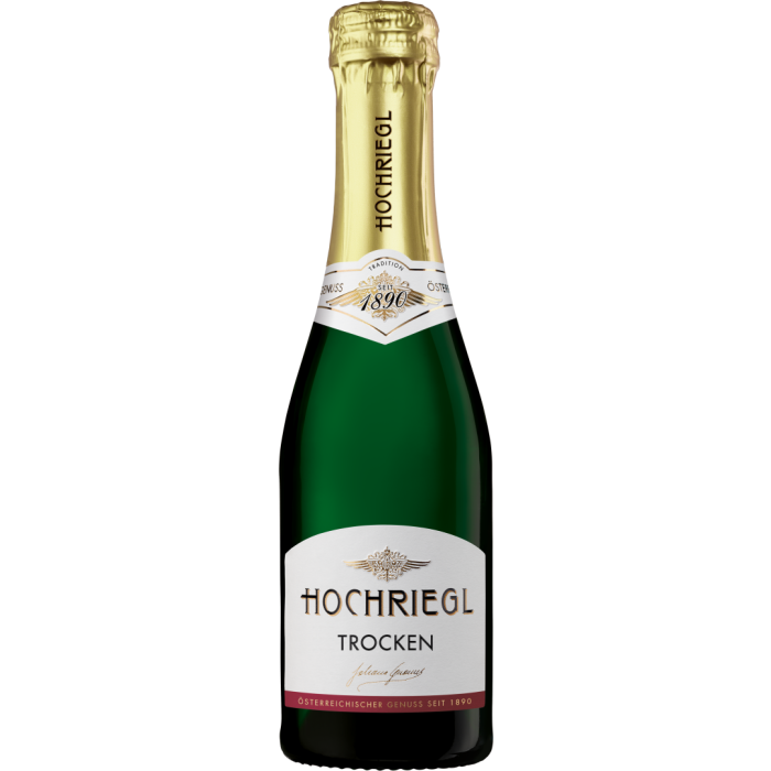 (Bild für) Hochriegl Sekt Trocken Piccolo 0,2L 11,5% 12