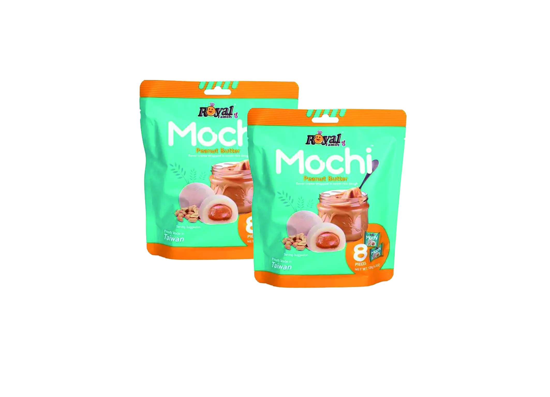 (Bild für) Royal Family Mochi Peanut Butter 120g 12