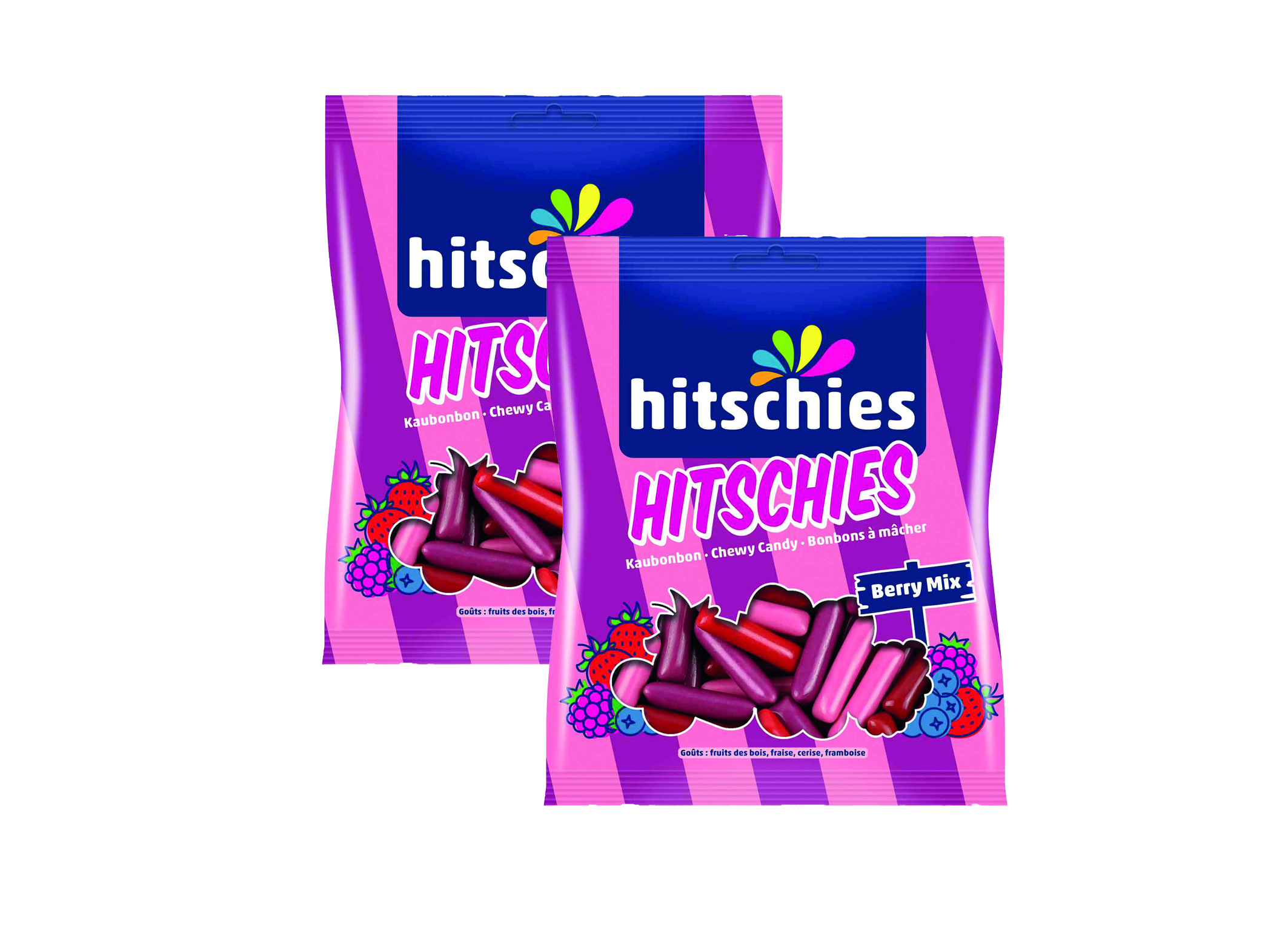 (Bild für) Hitschies Kaubonbons Berry Mix 125g 20