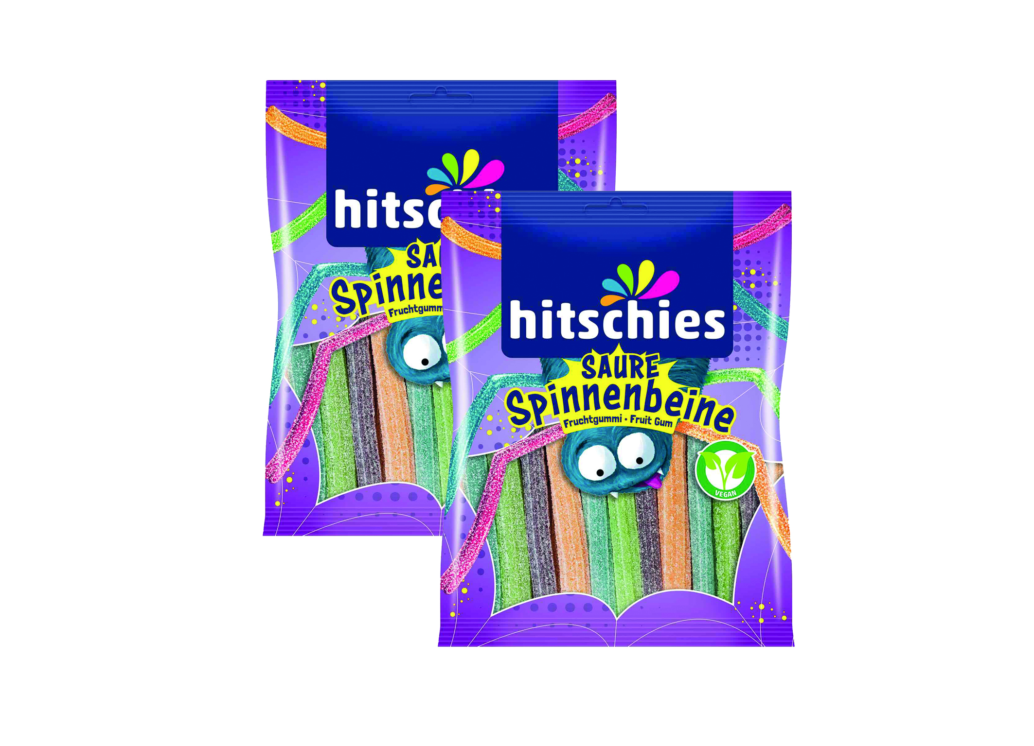 (Bild für) Hitschies Saure Spinnenbeine 125g 20