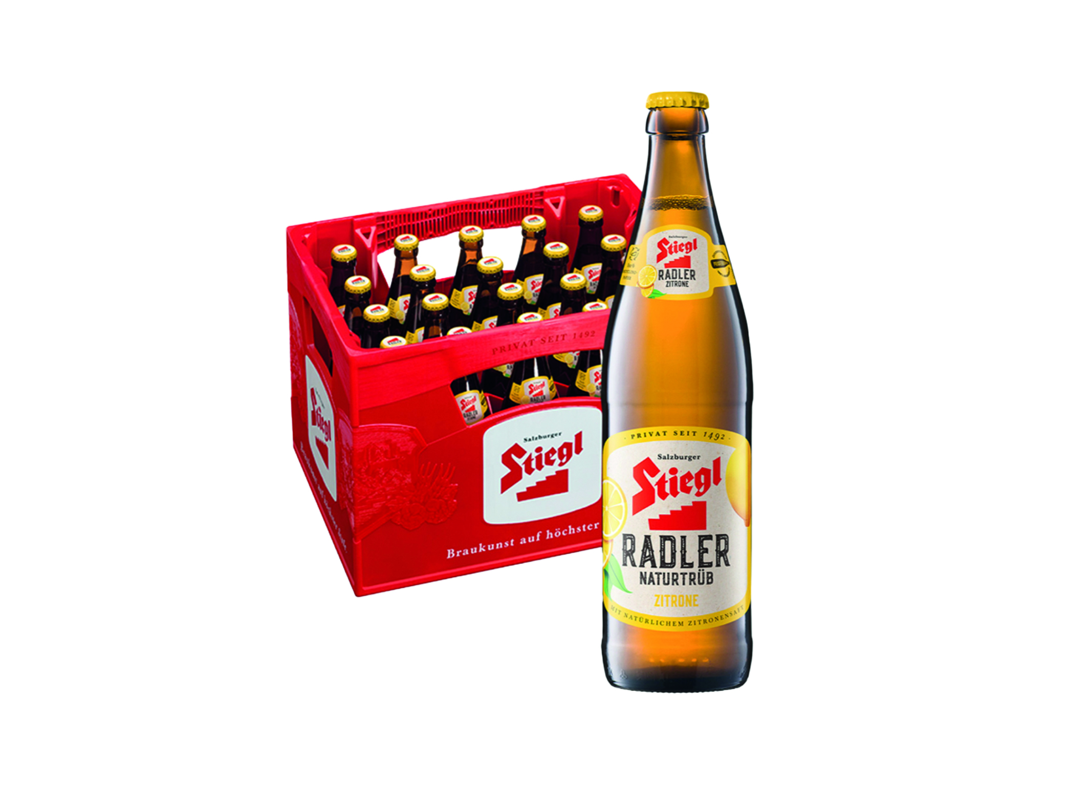(Bild für) Stiegl Radler Zitrone 0,5L FL MW 20