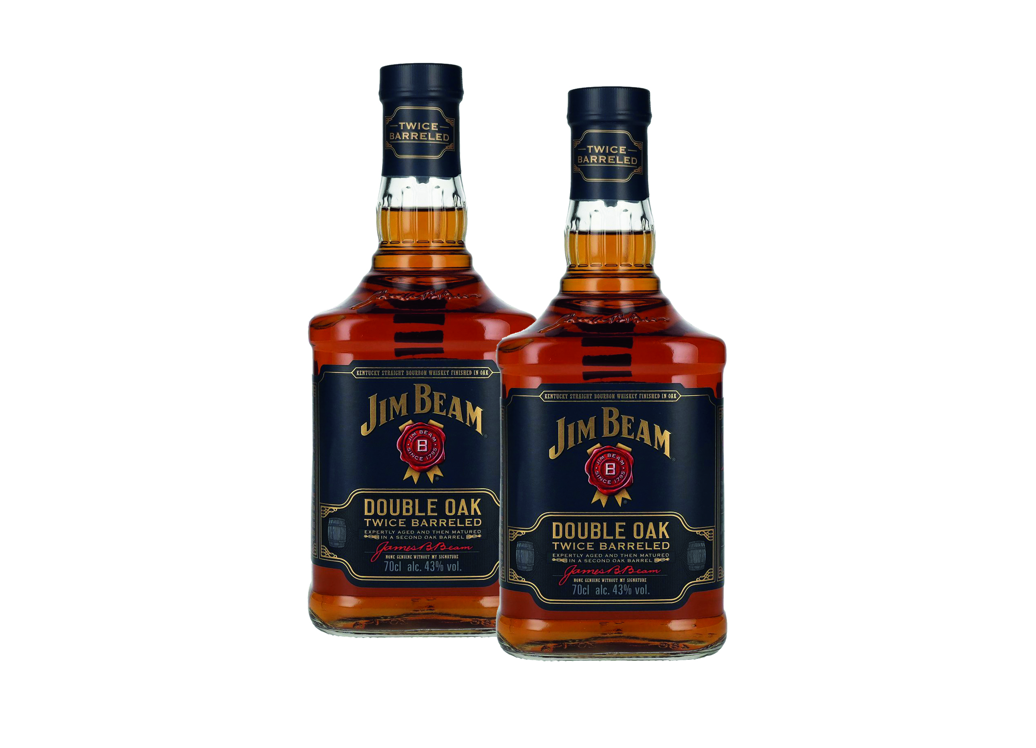 (Bild für) Jim Beam Double Oak 0,7L 43% 6