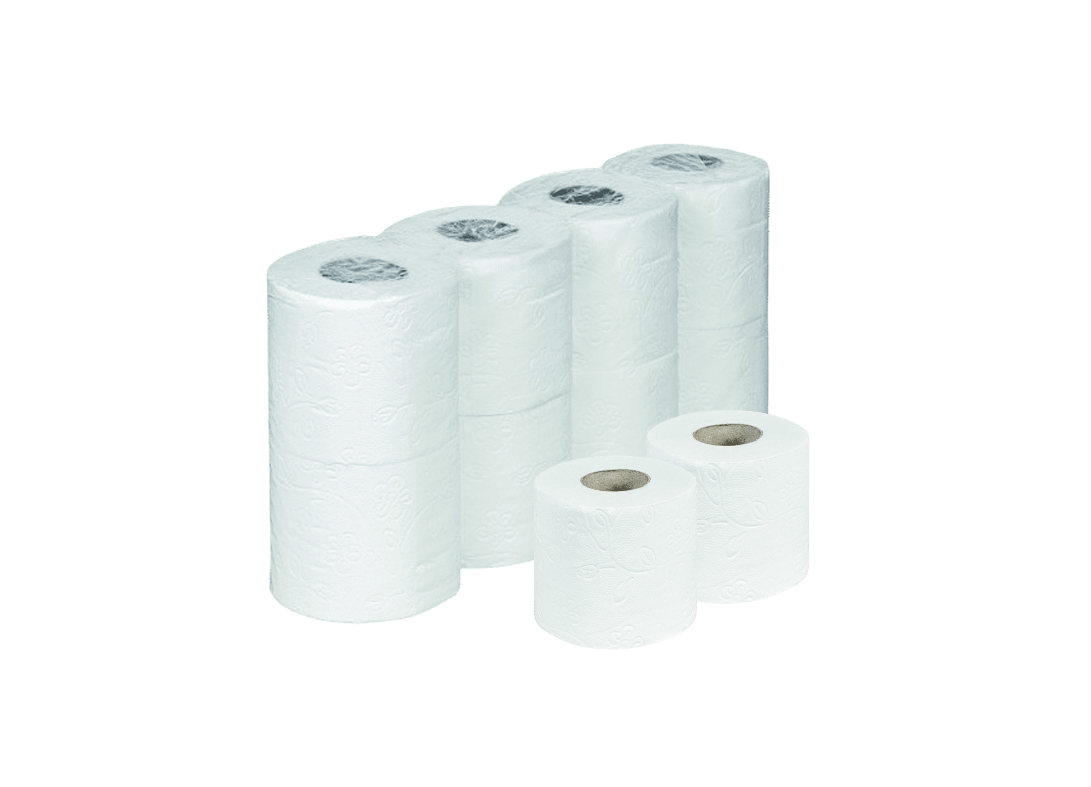 (Bild für) Toilettenpapier 3 lagig 10 Rollen 1