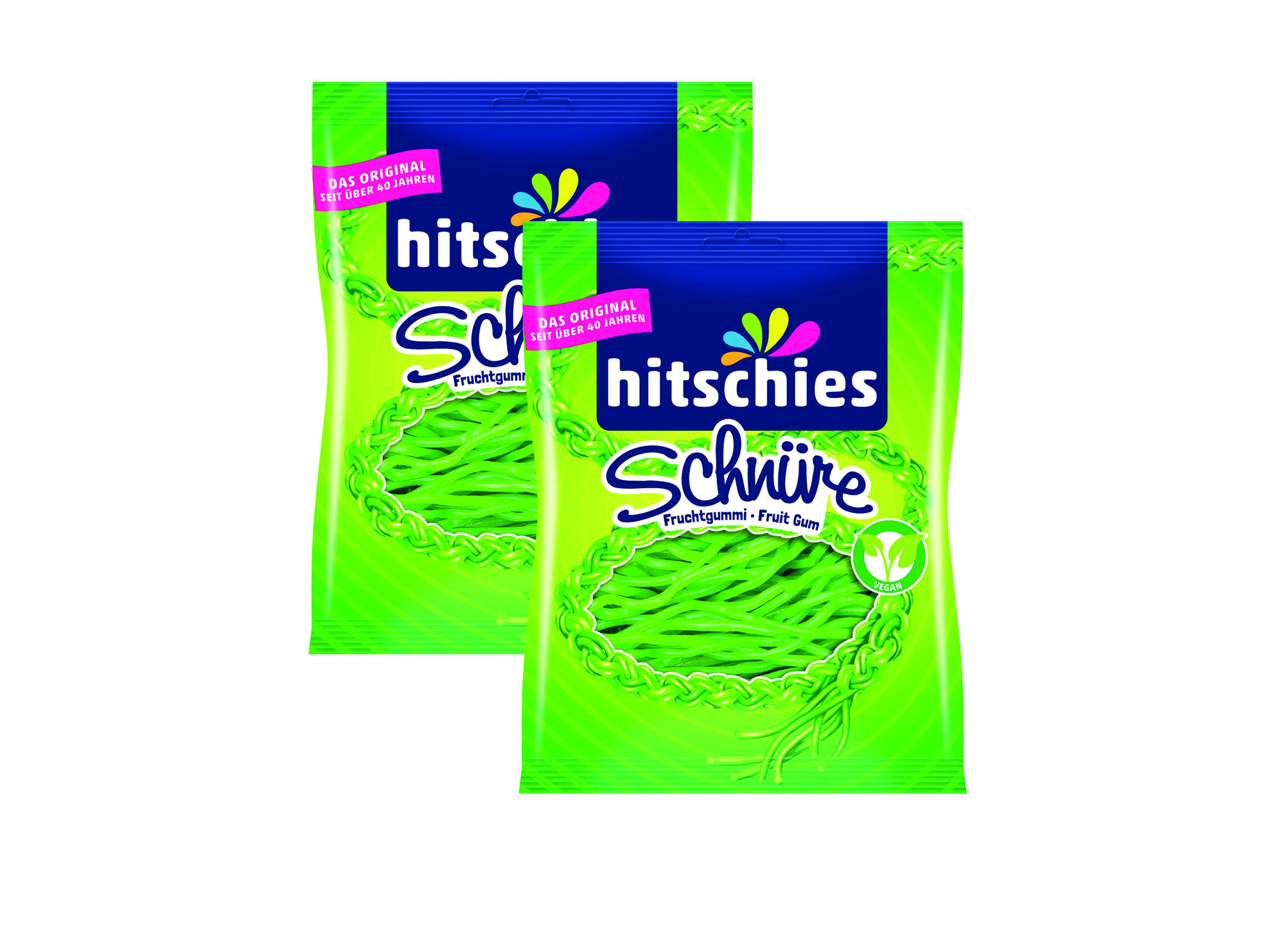 (Bild für) Hitschies Schnüre Apfel 125g 15