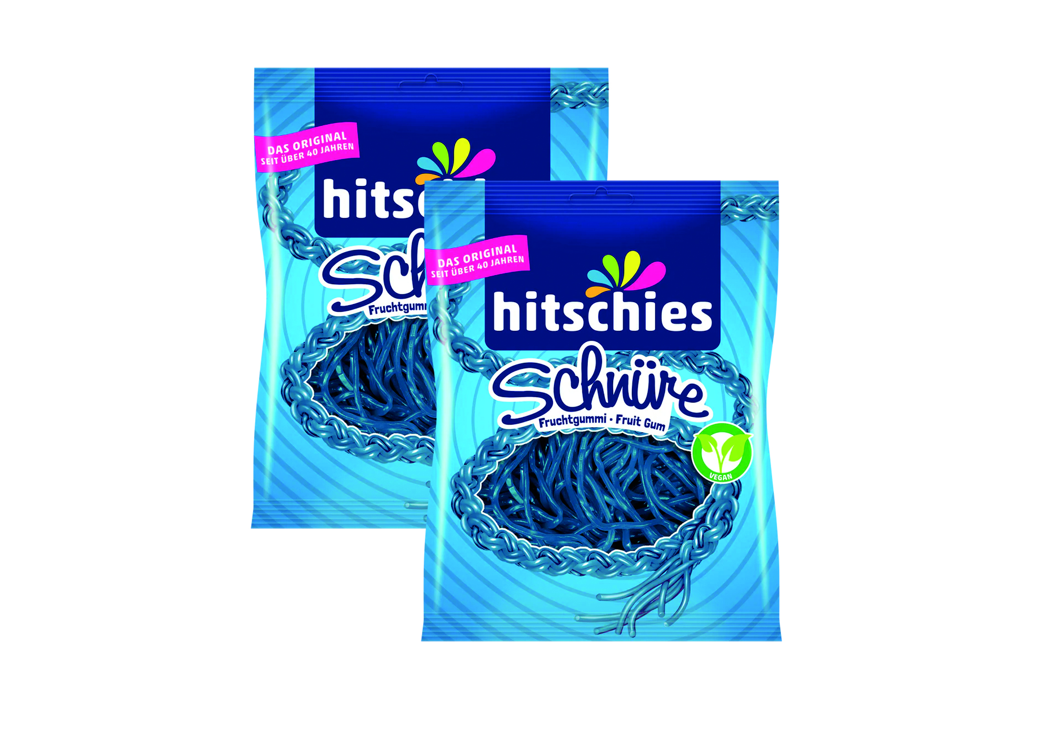 (Bild für) Hitschies Schnüre Blau 125g 15