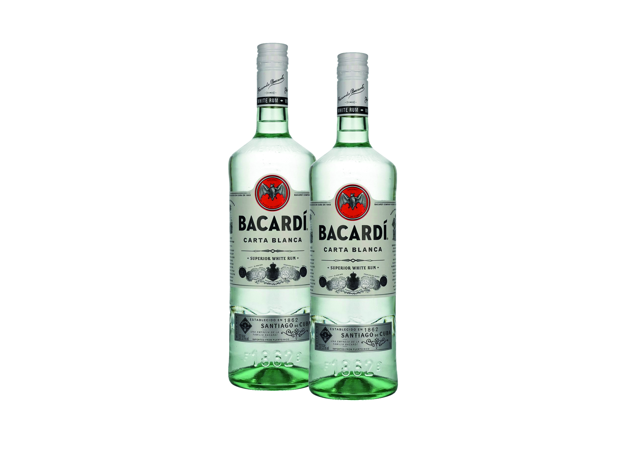 (Bild für) Bacardi Carta Blanca 1L 37,5% 6