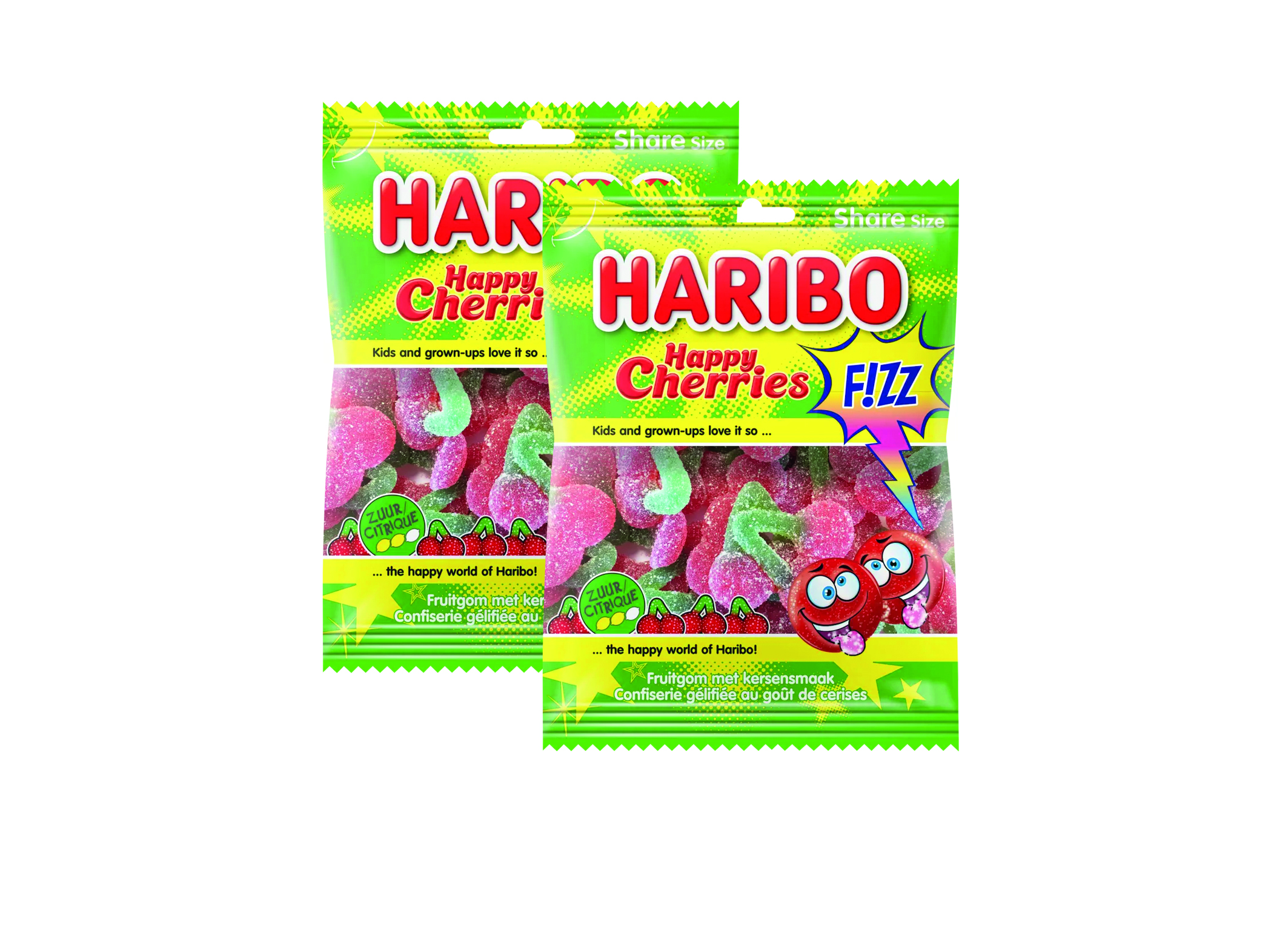 (Bild für) Haribo Happy Cherries Fizz 70g 28