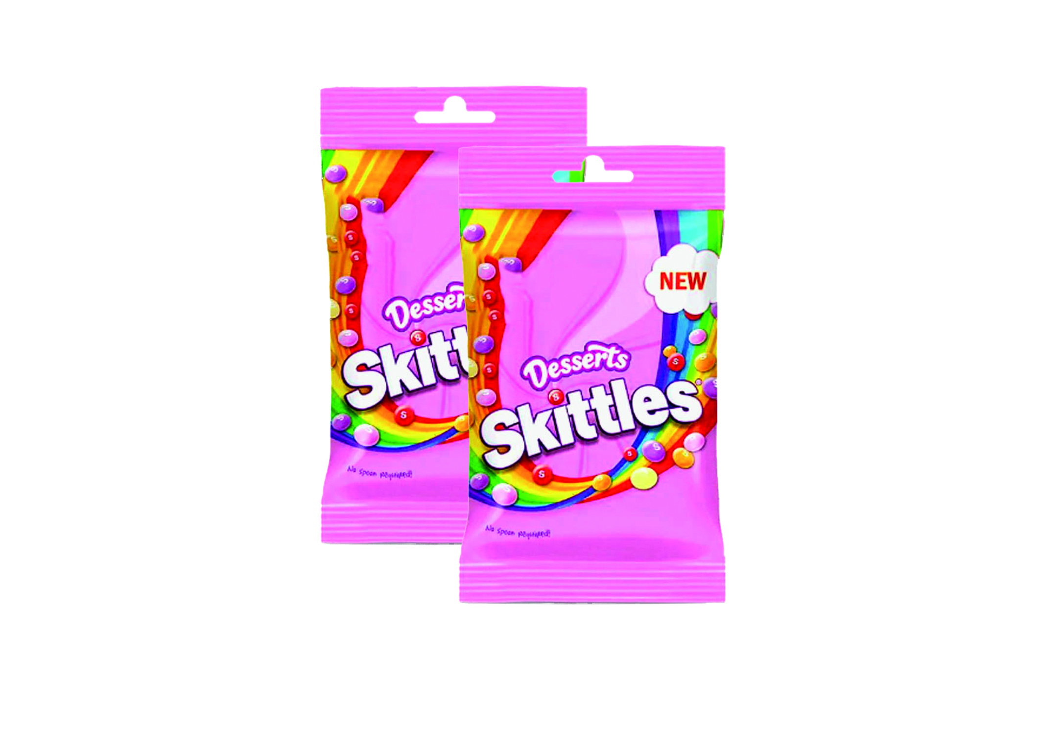 (Bild für) Skittles Desserts Pink 125g 12