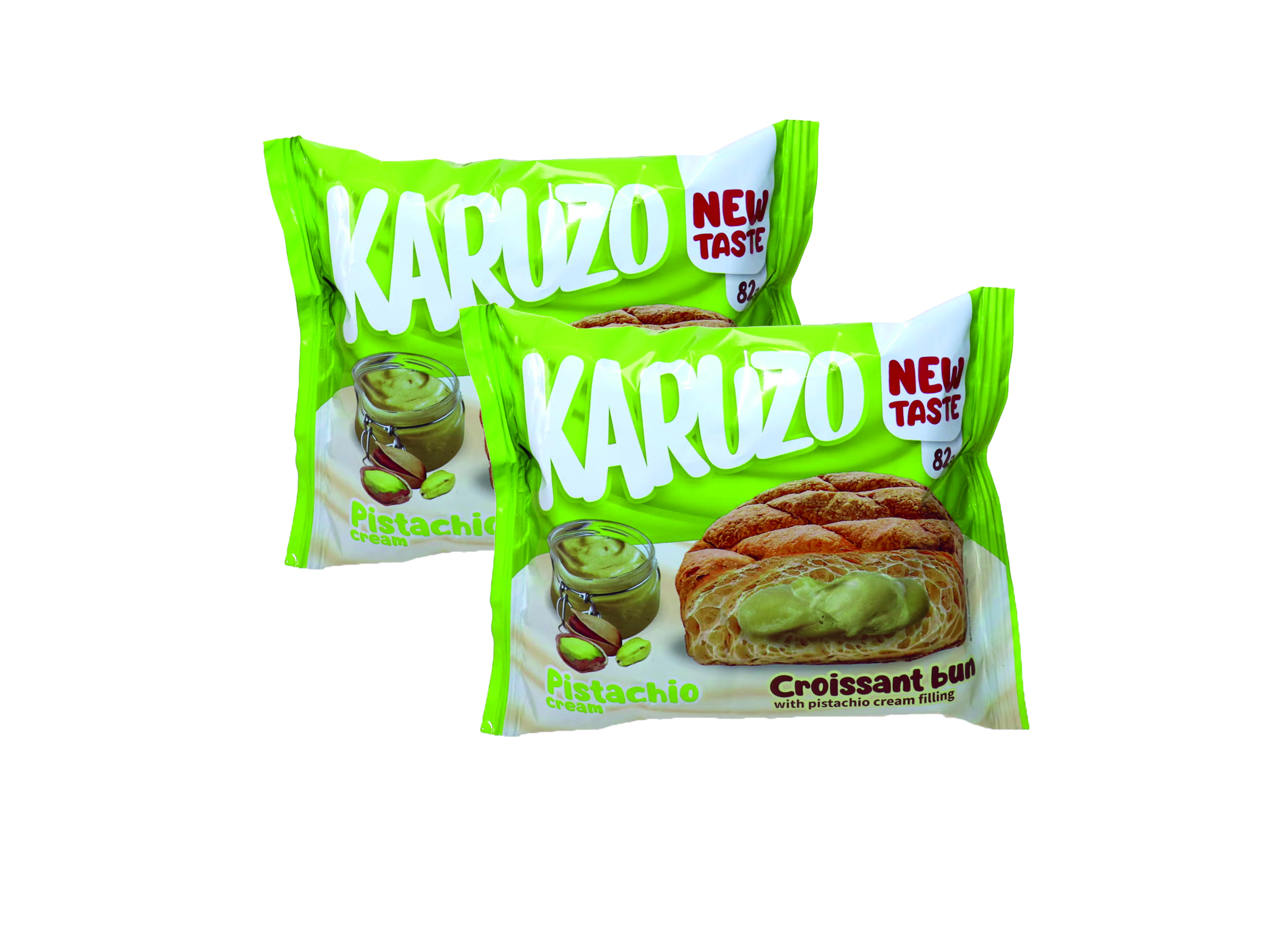 (Bild für) Karuzo Croissant Pistachio Cream 82g 24