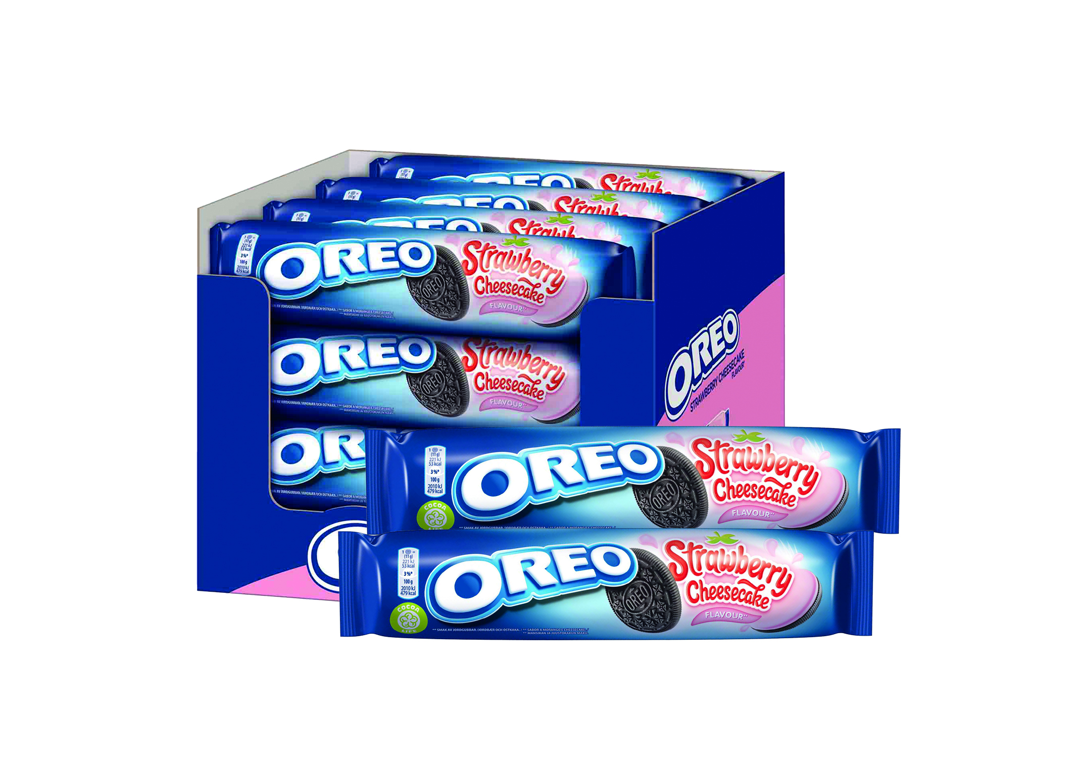 (Bild für) Oreo Strawberry Cheesecake 154g 16